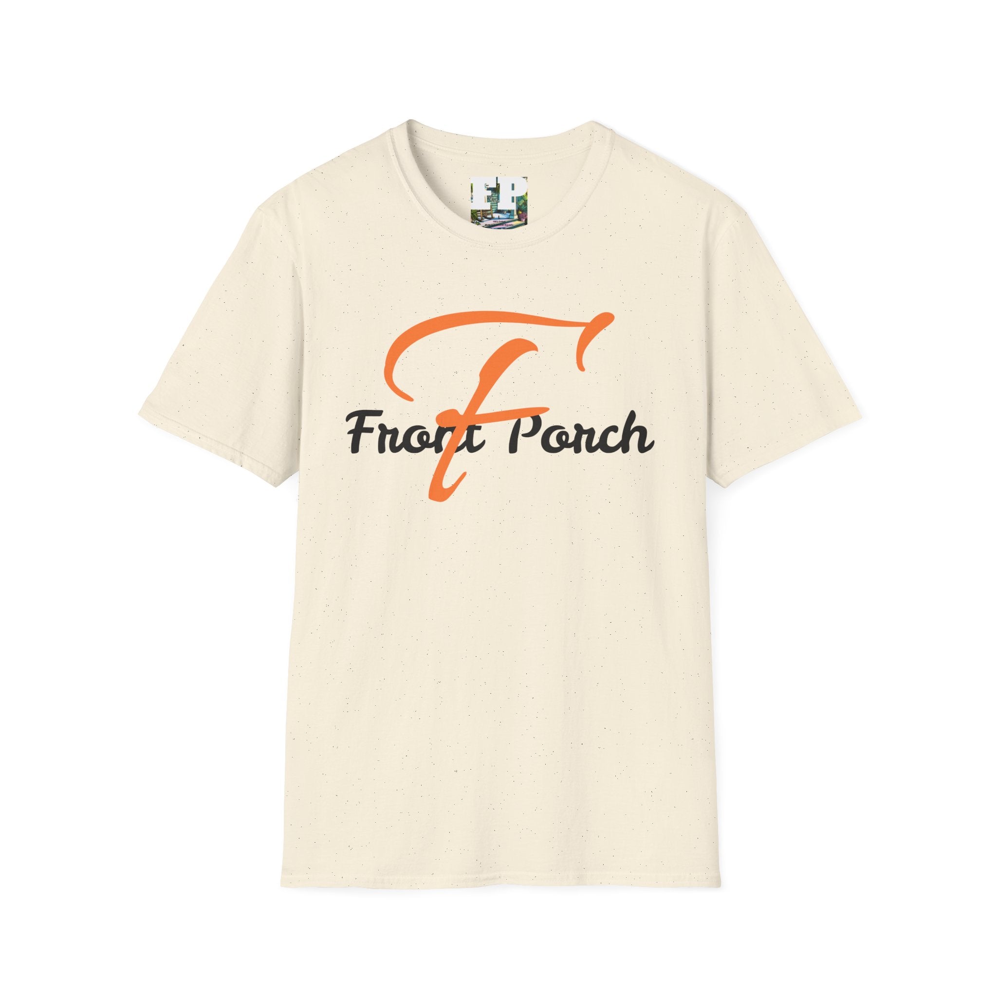 Orange and Black Front Porch  T-Shirt