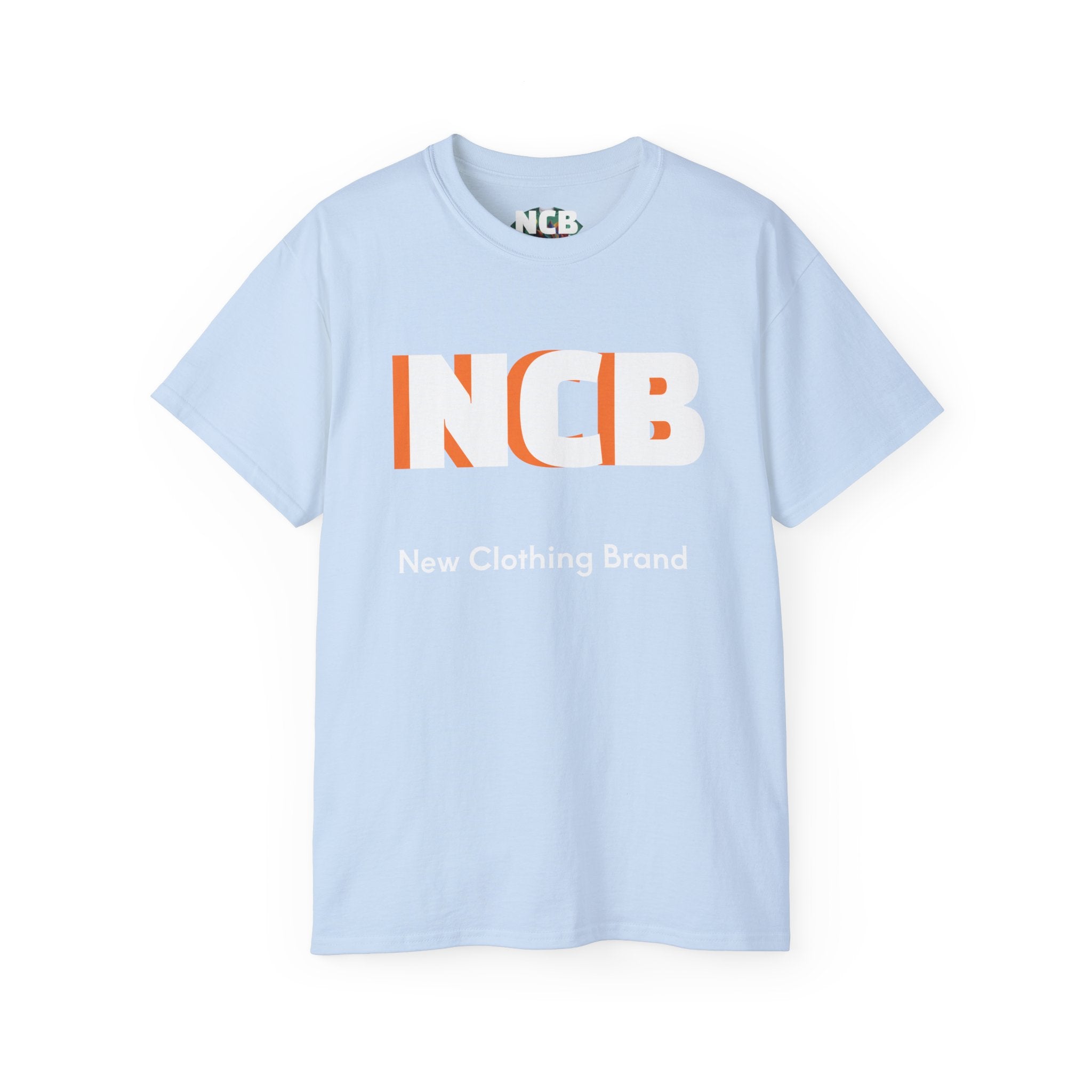 NCB white Letter Tee