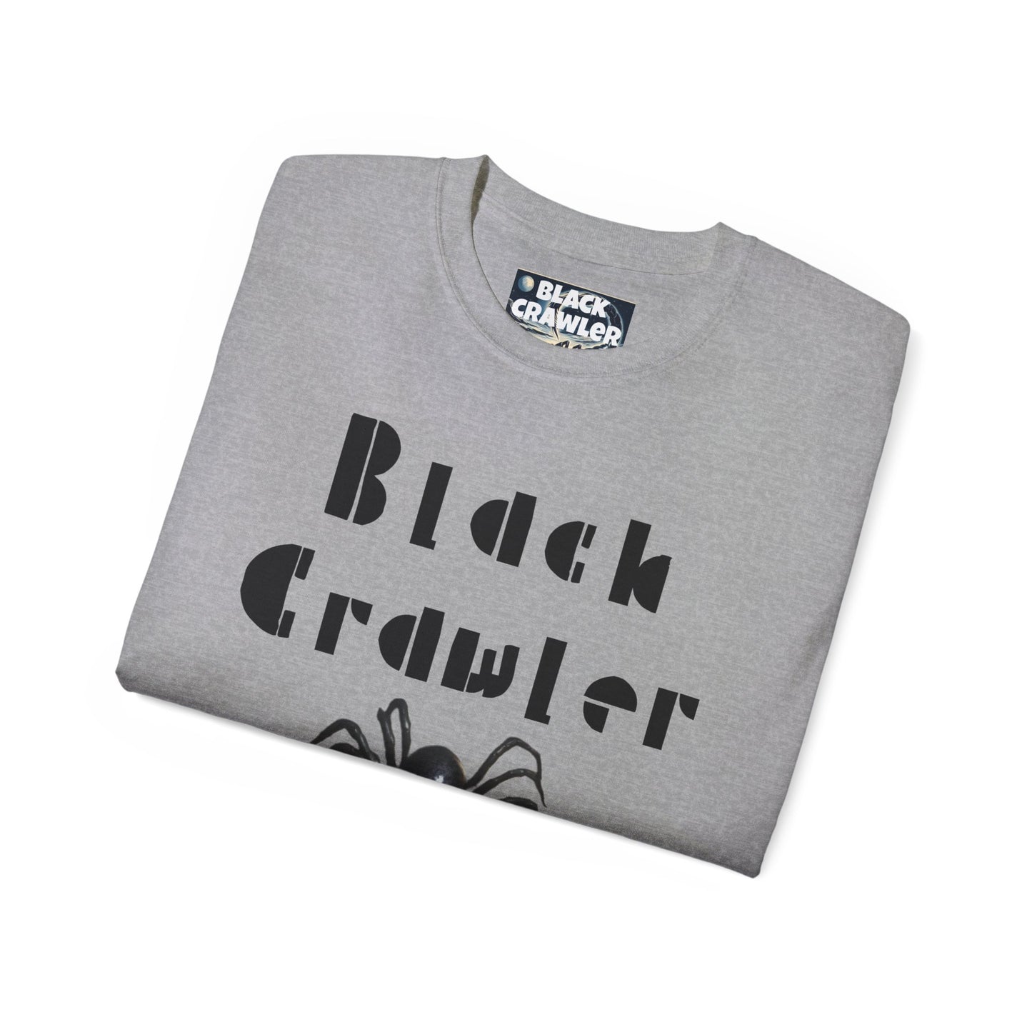 Black Crawler Spider  Tee