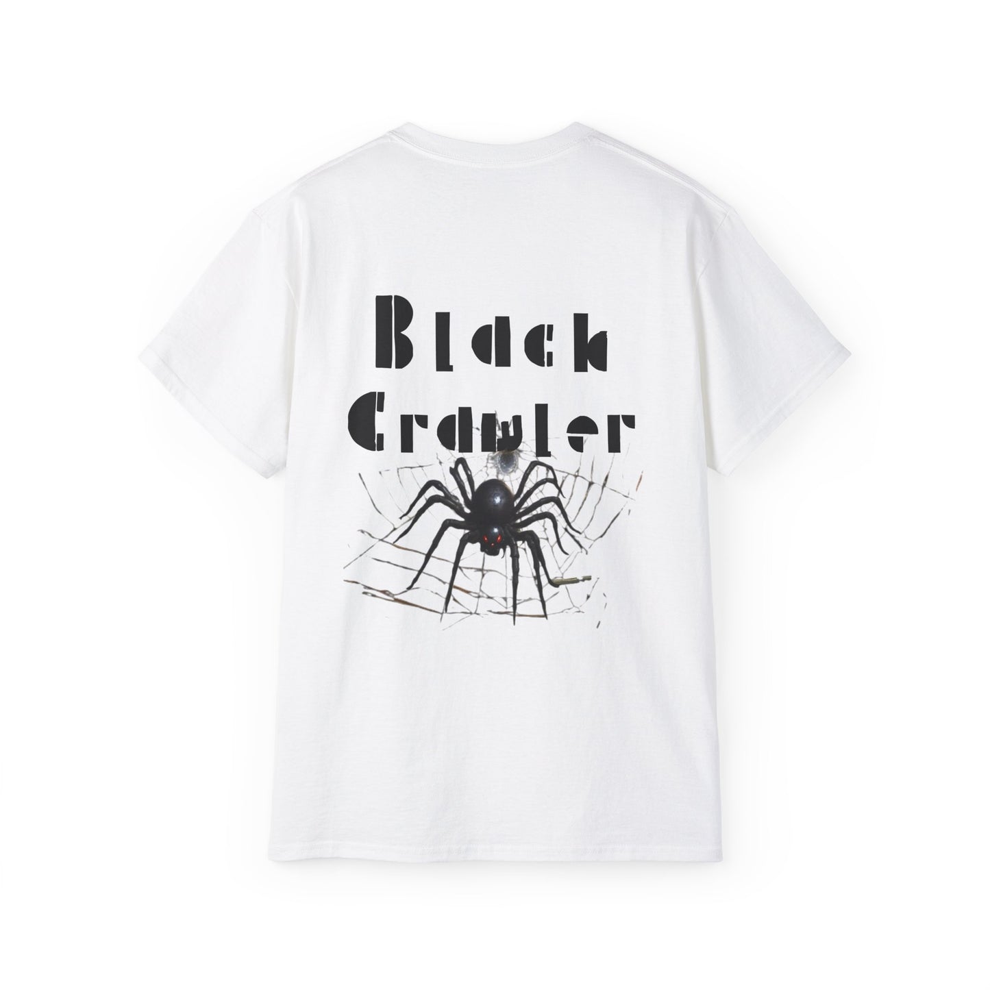 Black Crawler Spider 2 Tee