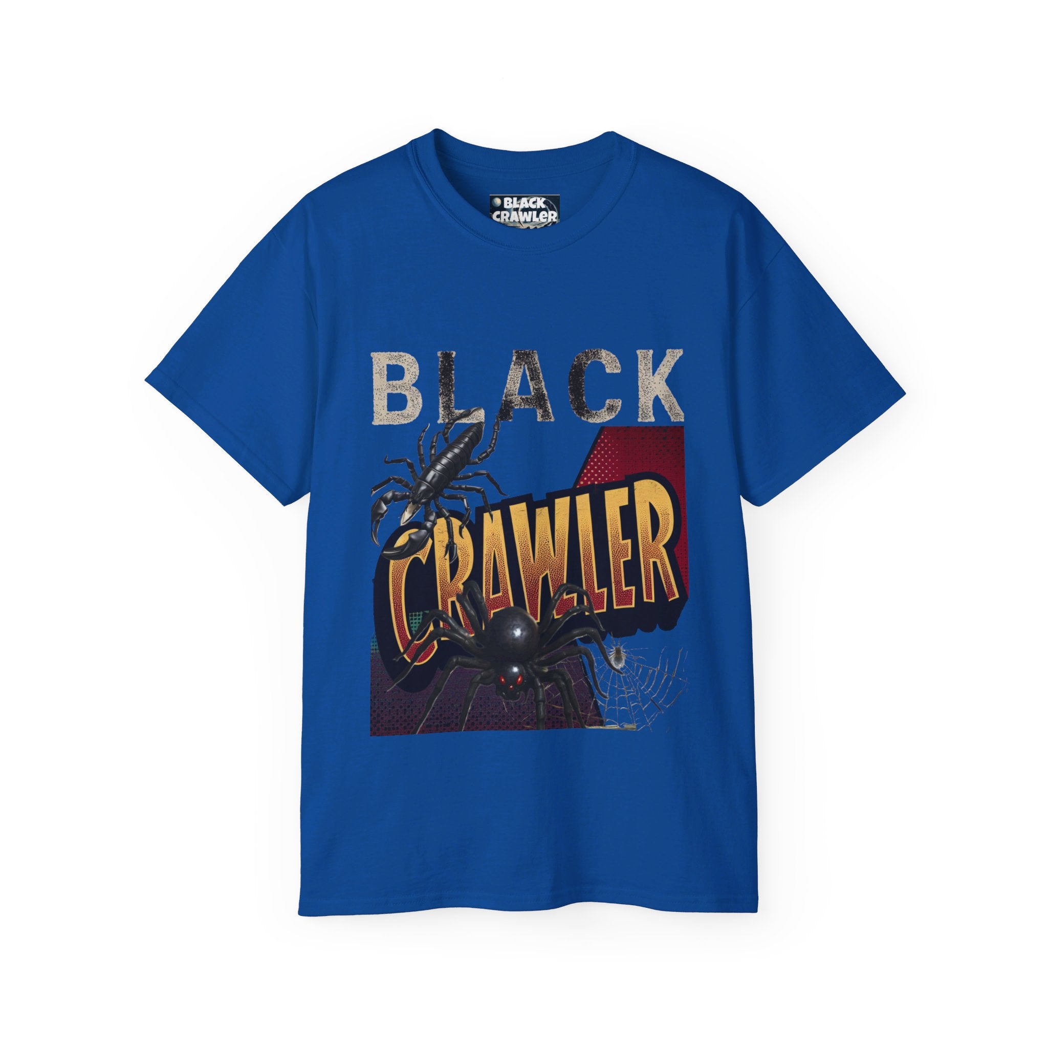 Black crawler spider Scorpio Tee