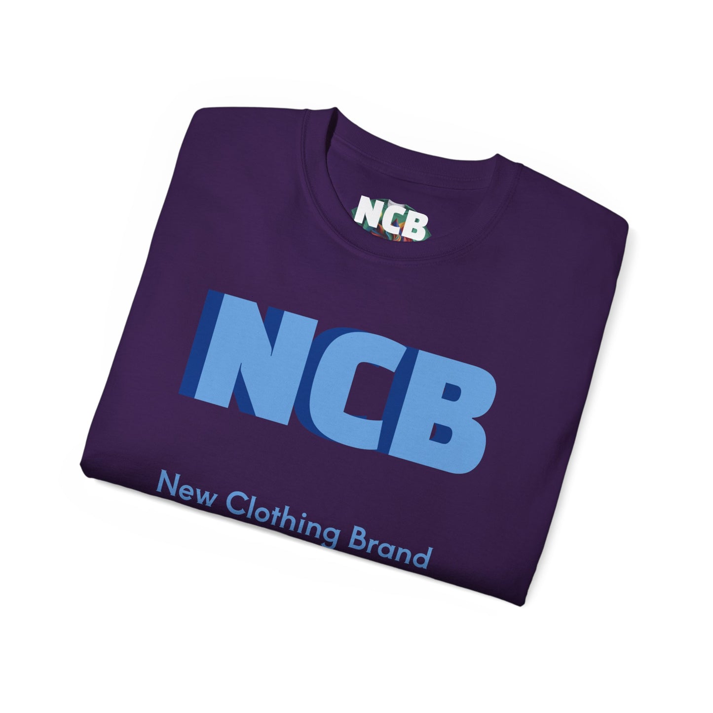 NCB Light Blue Letter Tee