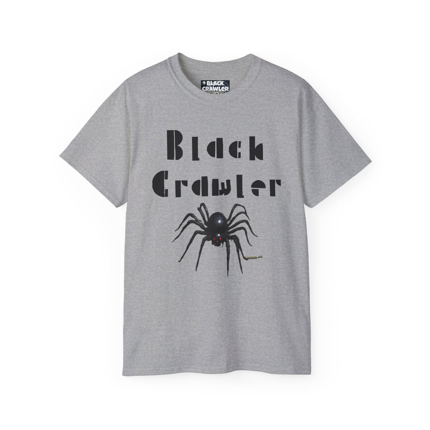 Black Crawler Spider  Tee