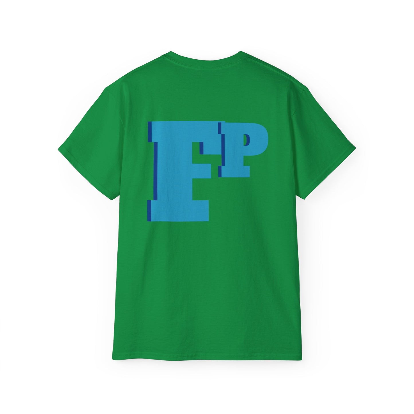 Front Page Blue B Tee