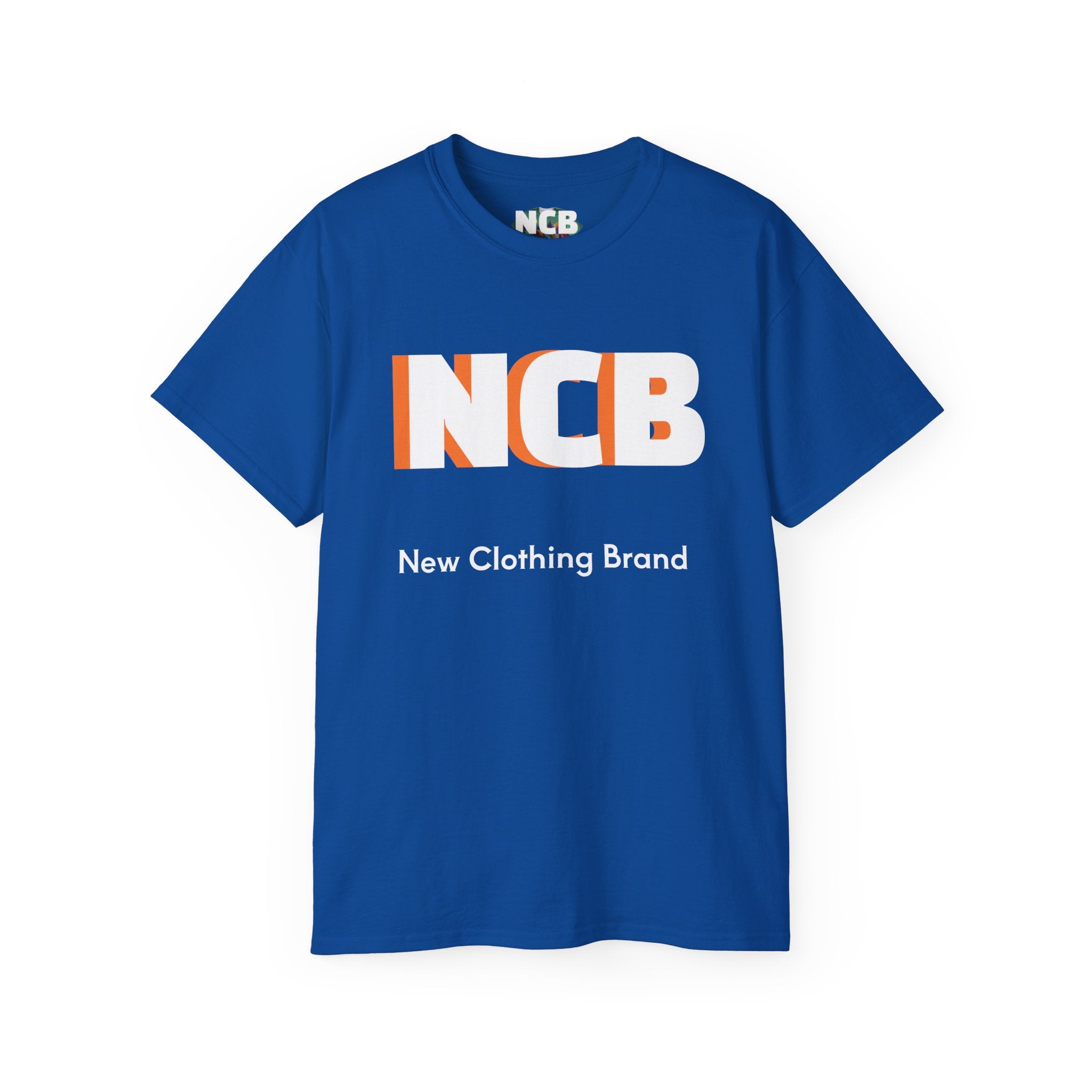 NCB white Letter Tee