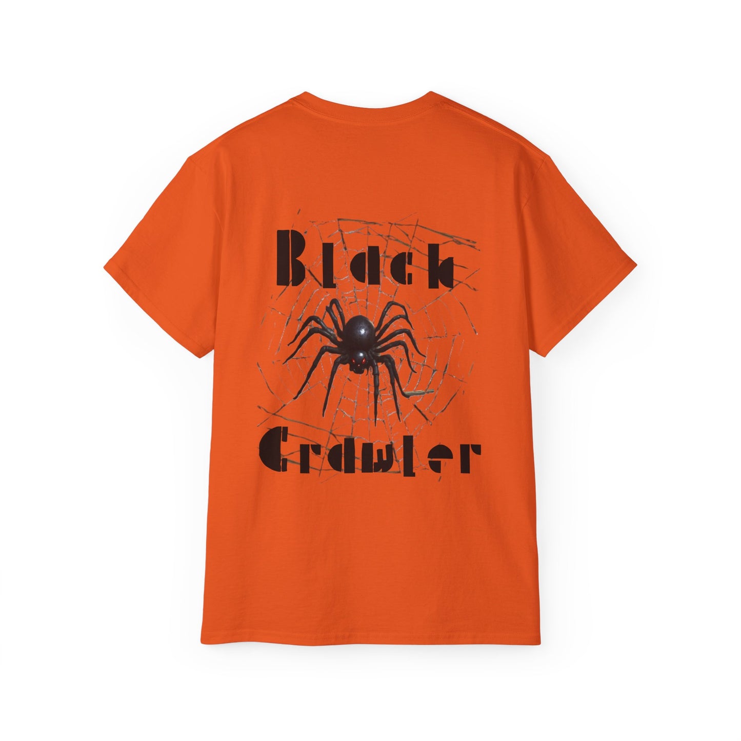 Black Crawler Spider  Tee