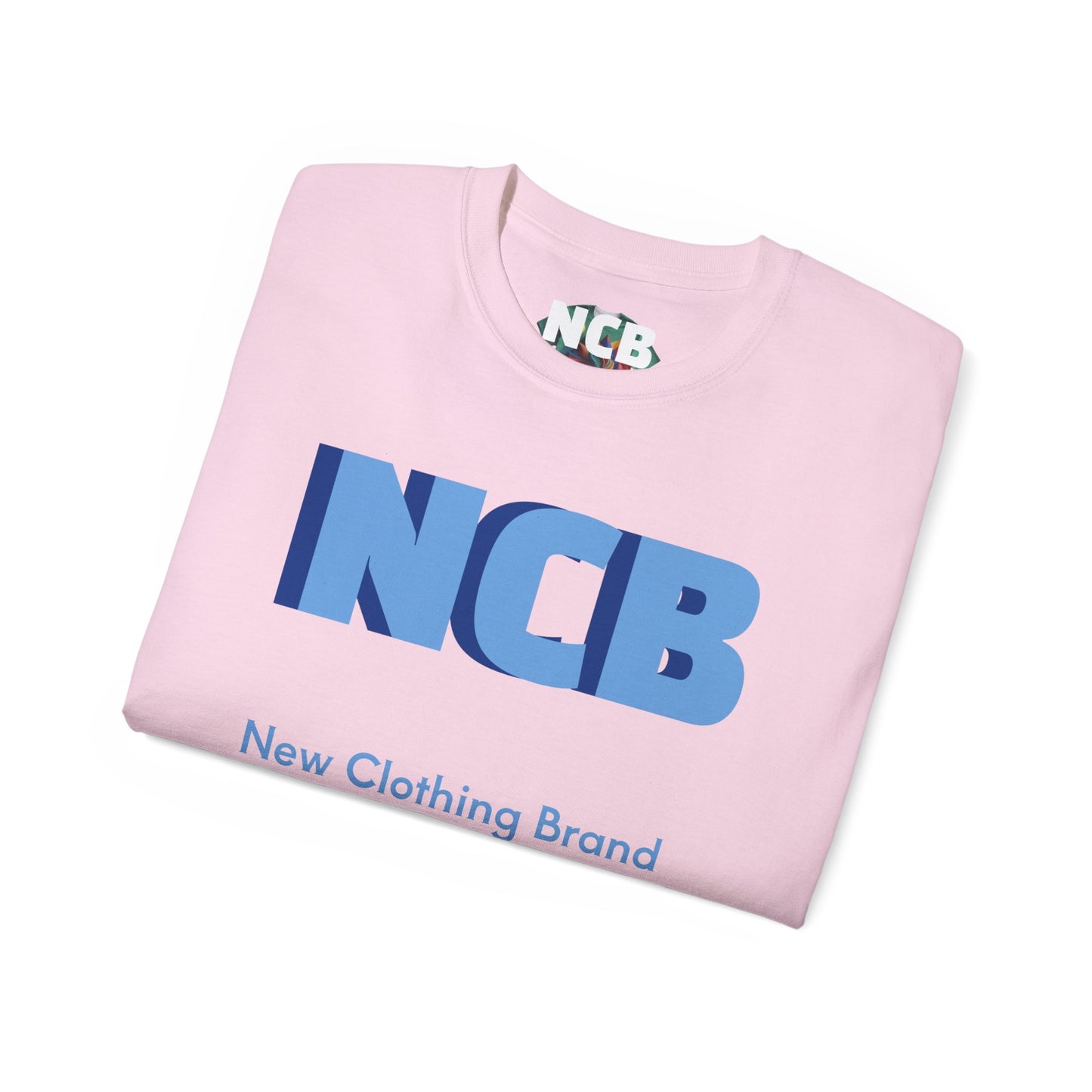 NCB Light Blue Letter Tee