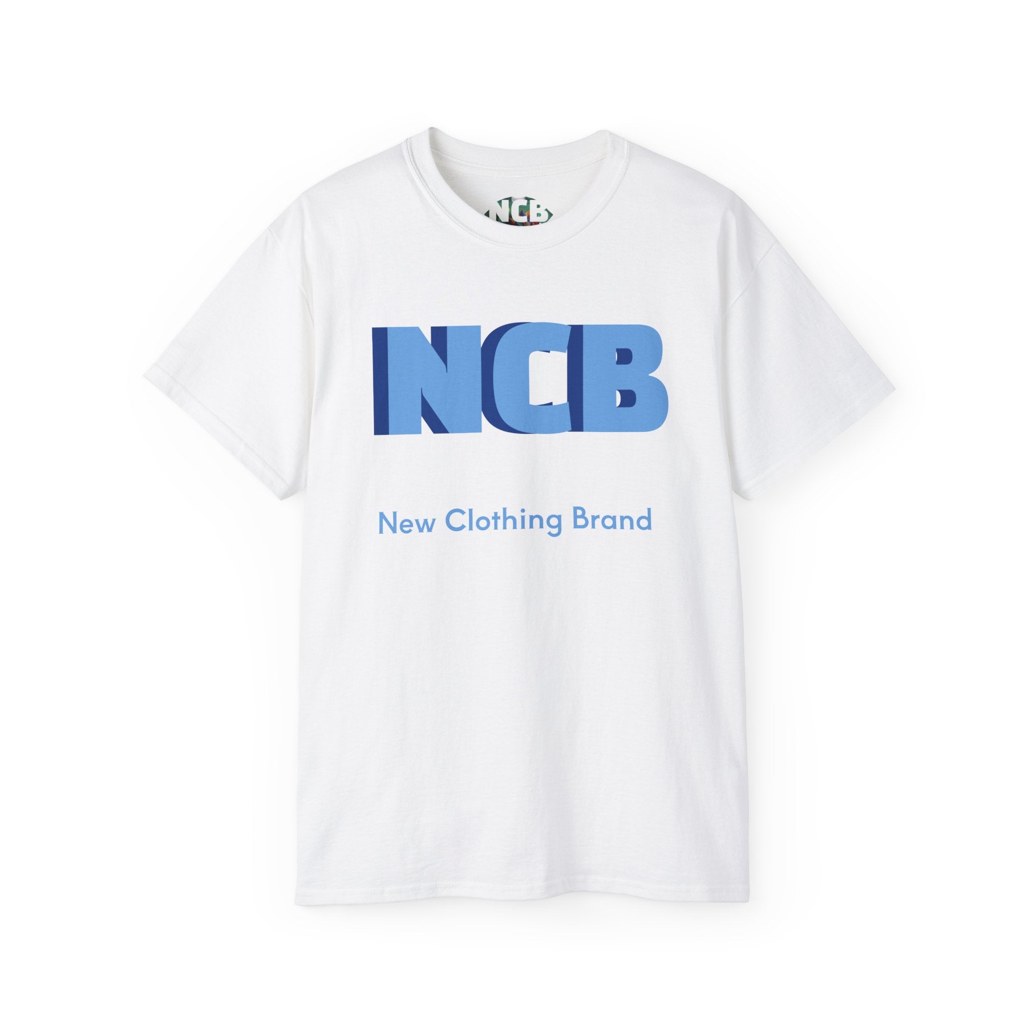 NCB Light Blue Letter Tee