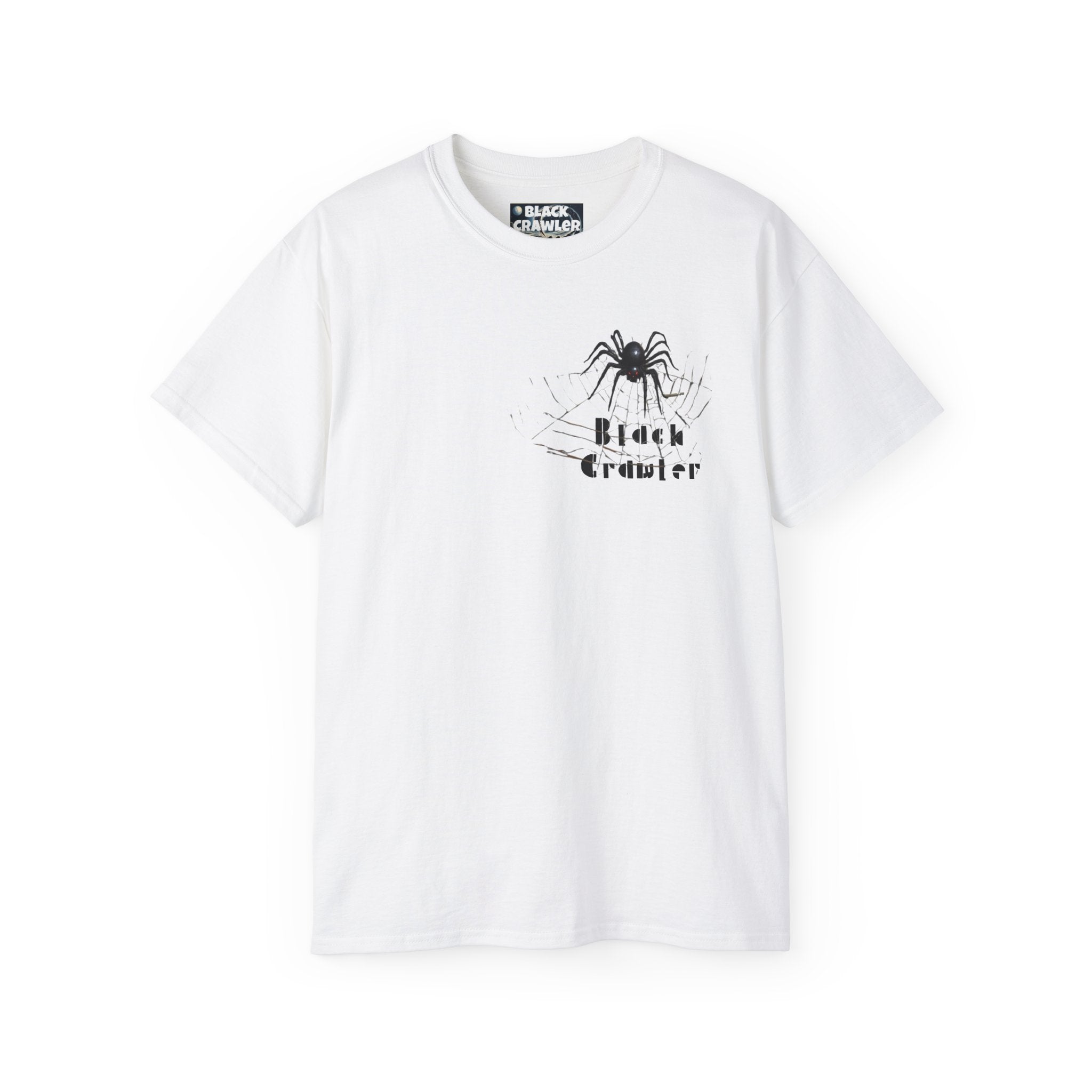 Black Crawler Spider 2 Tee