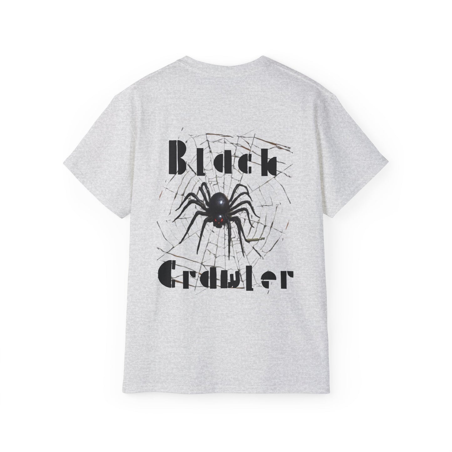 Black Crawler Spider  Tee