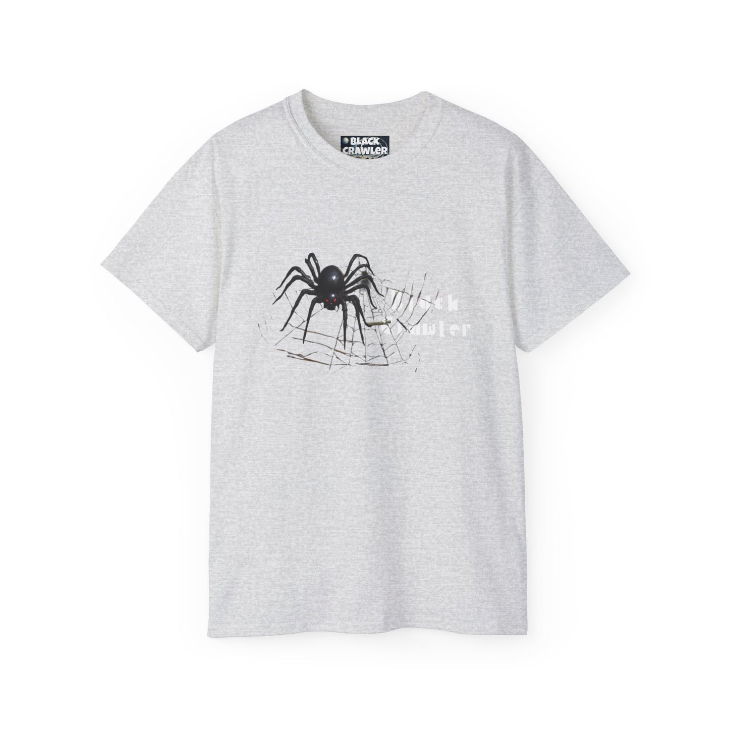 Black Crawler Spider 3 Tee