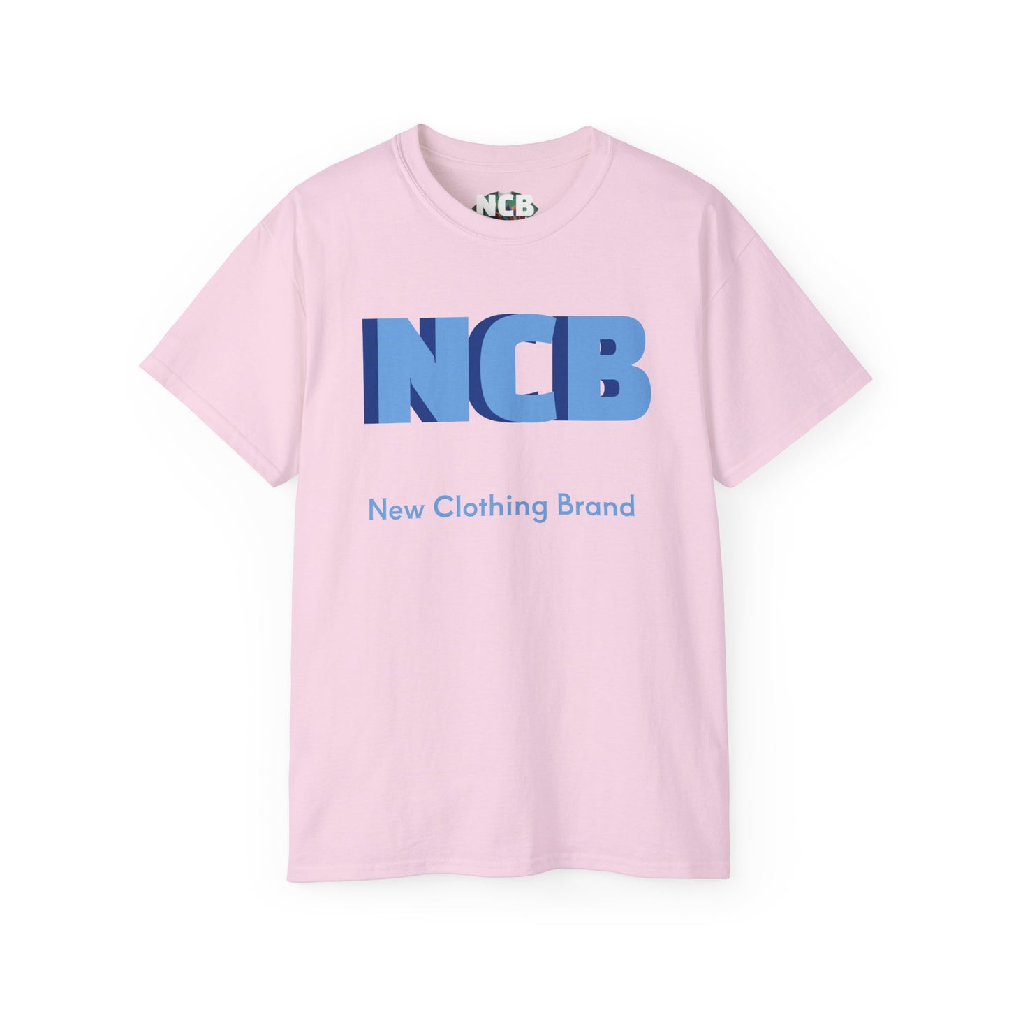 NCB Light Blue Letter Tee