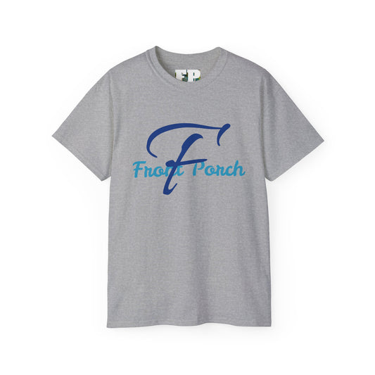 Front Page Blue B Tee