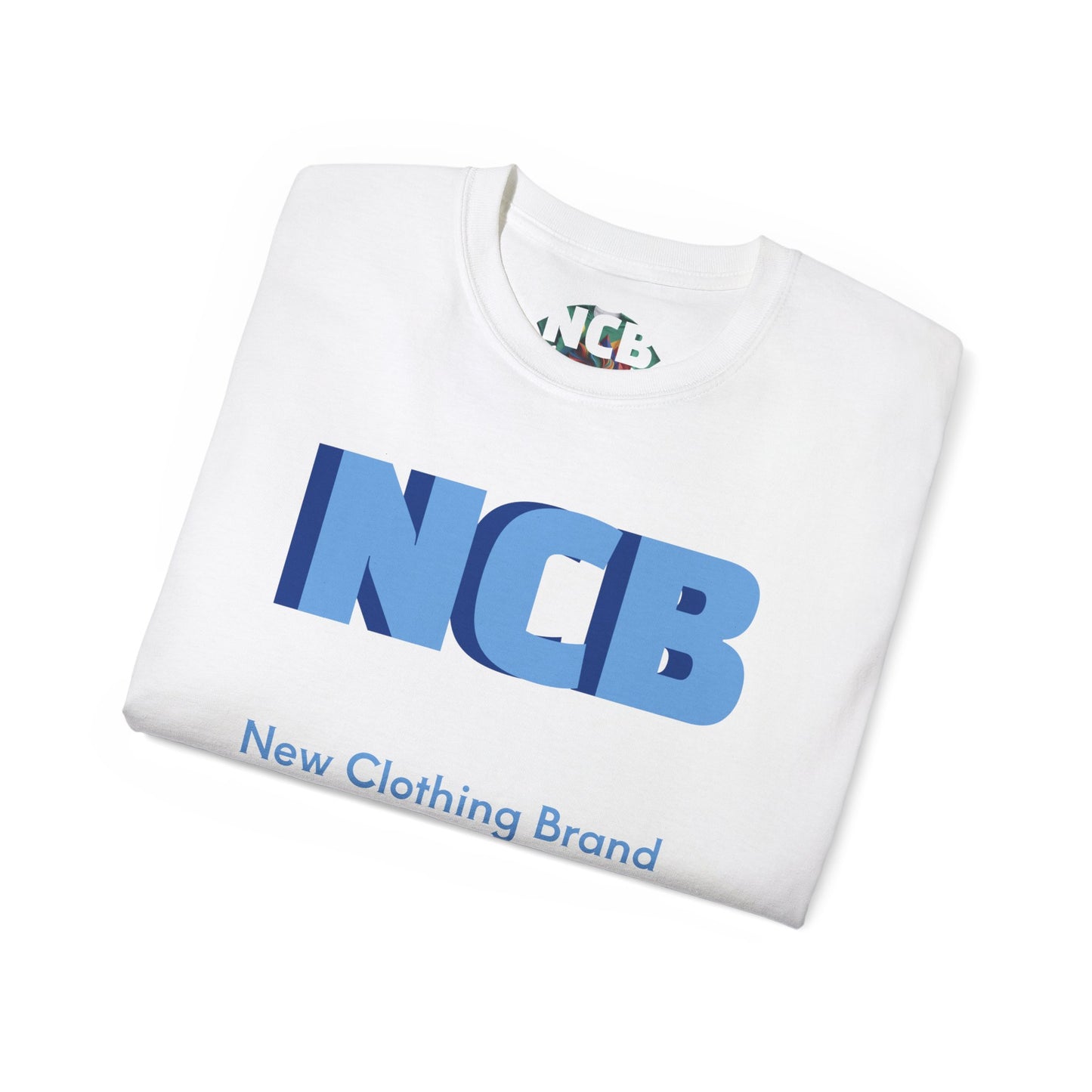 NCB Light Blue Letter Tee