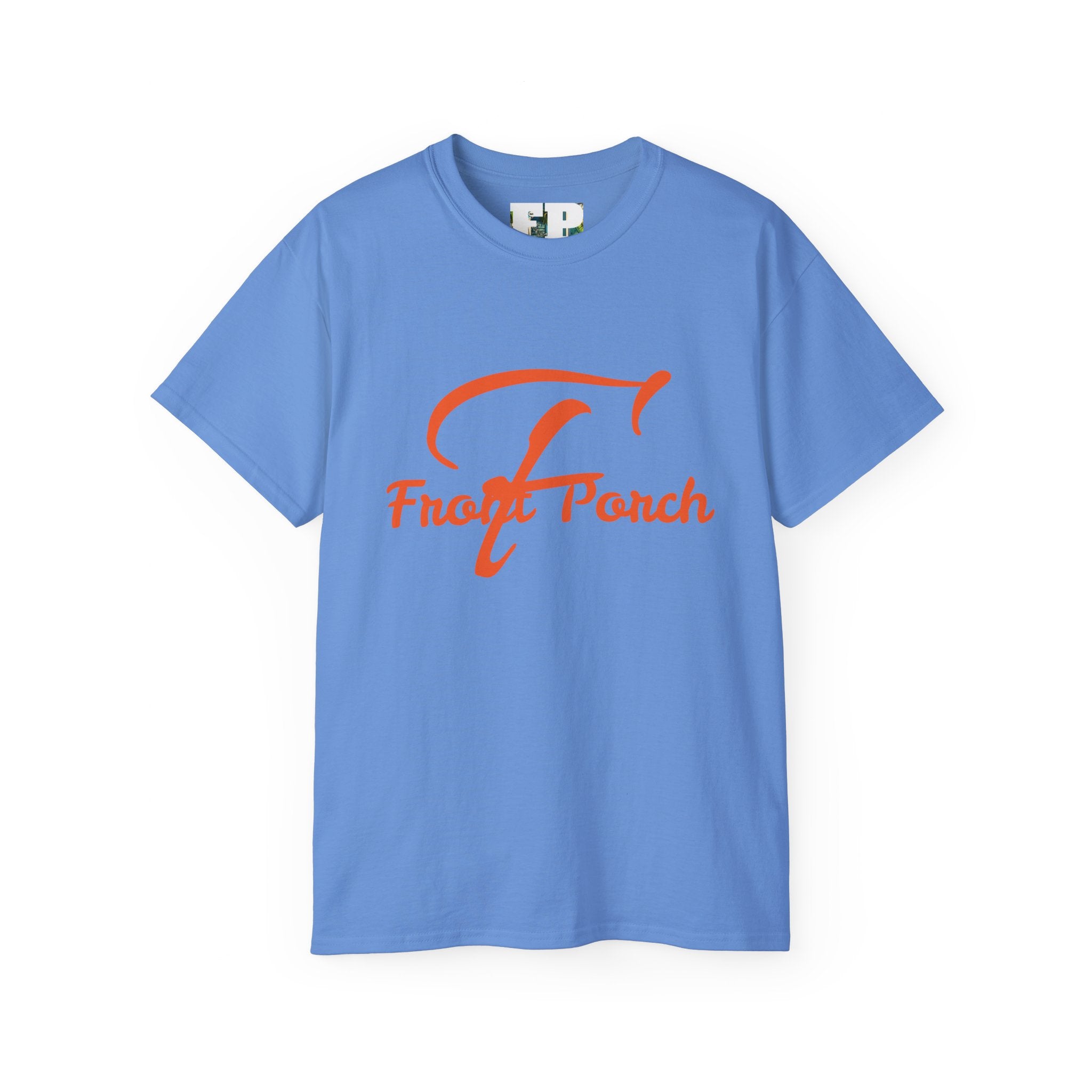 Front Porch Orange Letter Tee