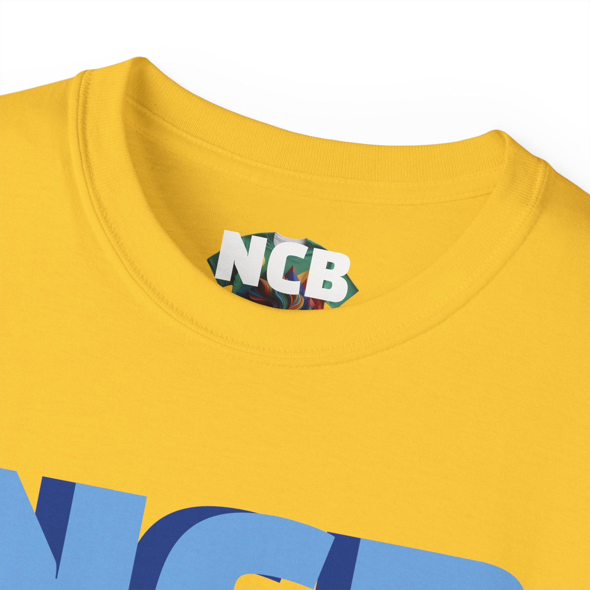 NCB Light Blue Letter Tee