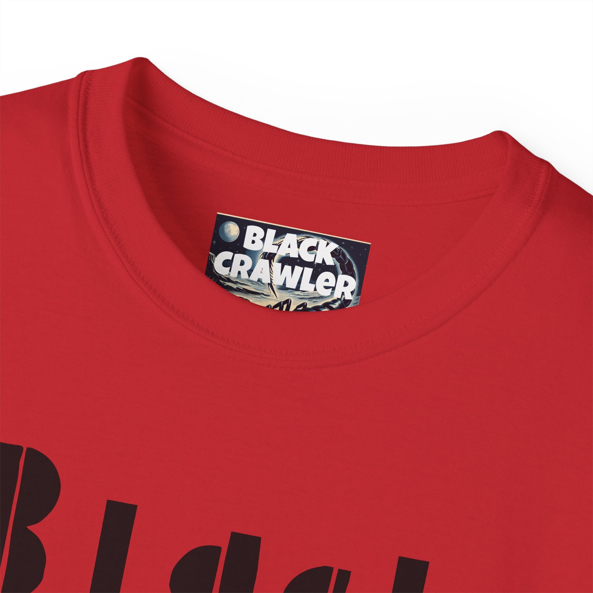 Black Crawler Spider  Tee