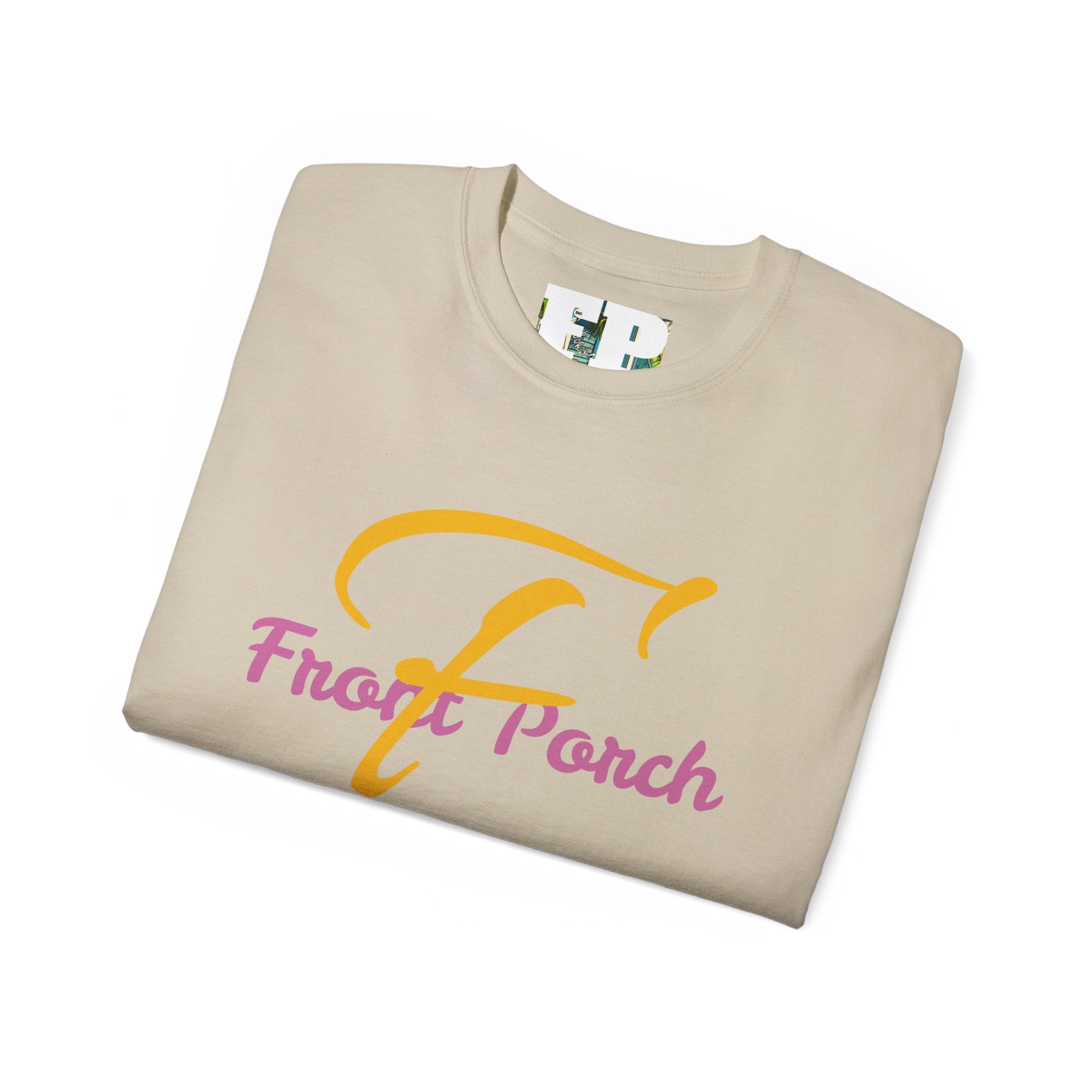 Front Porch Pink Y Tee