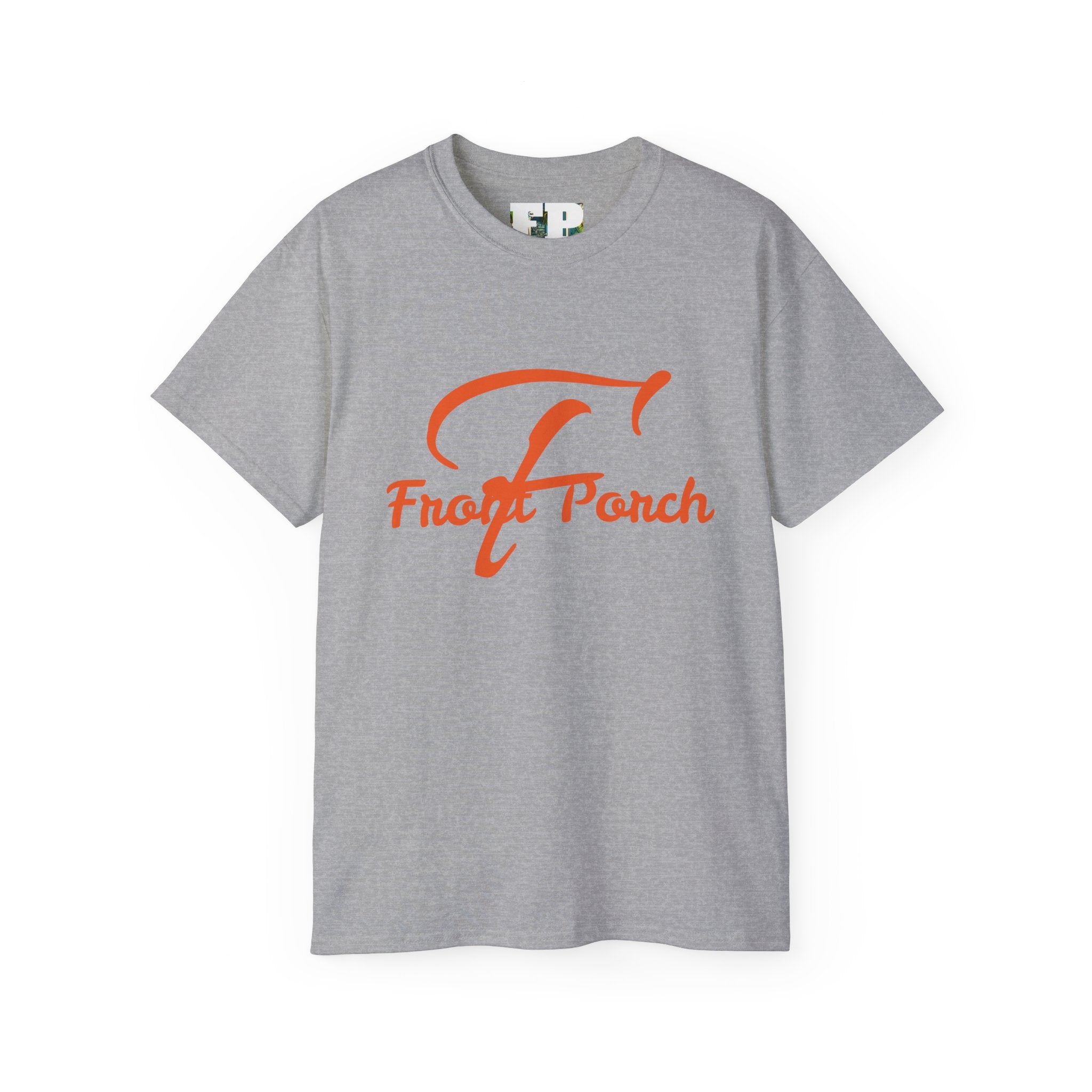 Front Porch Orange Letter Tee