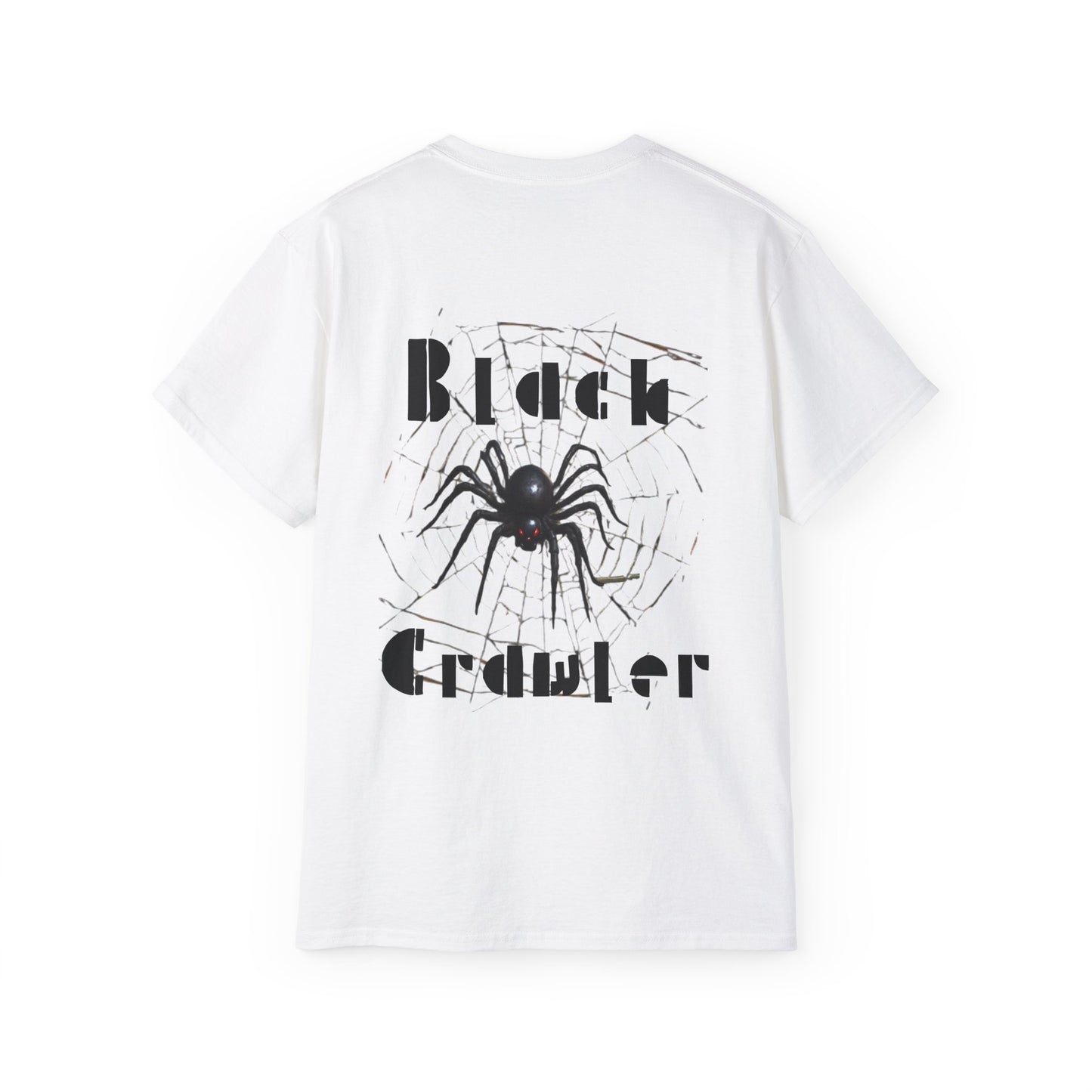 Black Crawler Spider  Tee