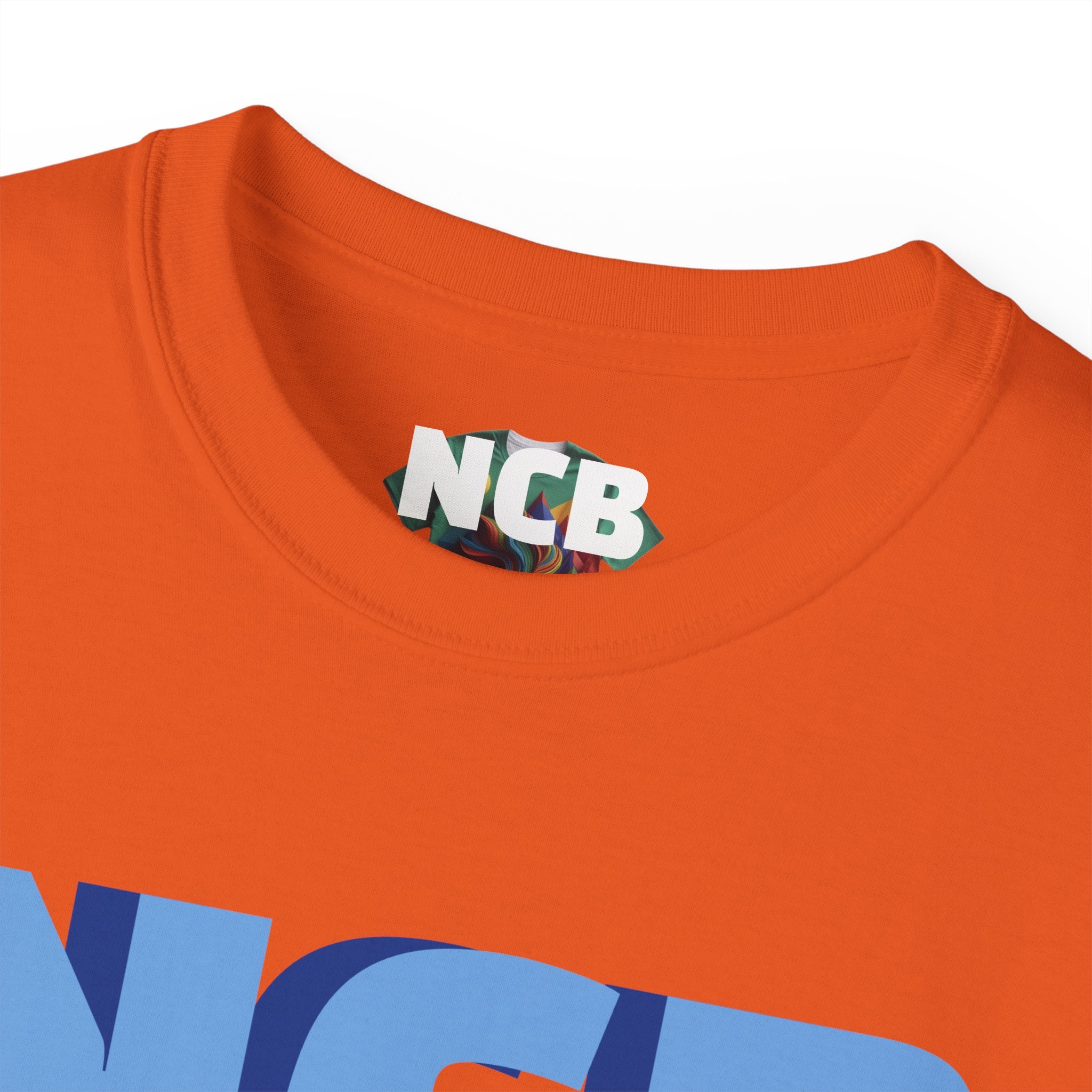 NCB Light Blue Letter Tee