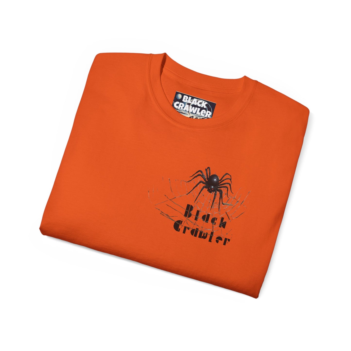 Black Crawler Spider 2 Tee