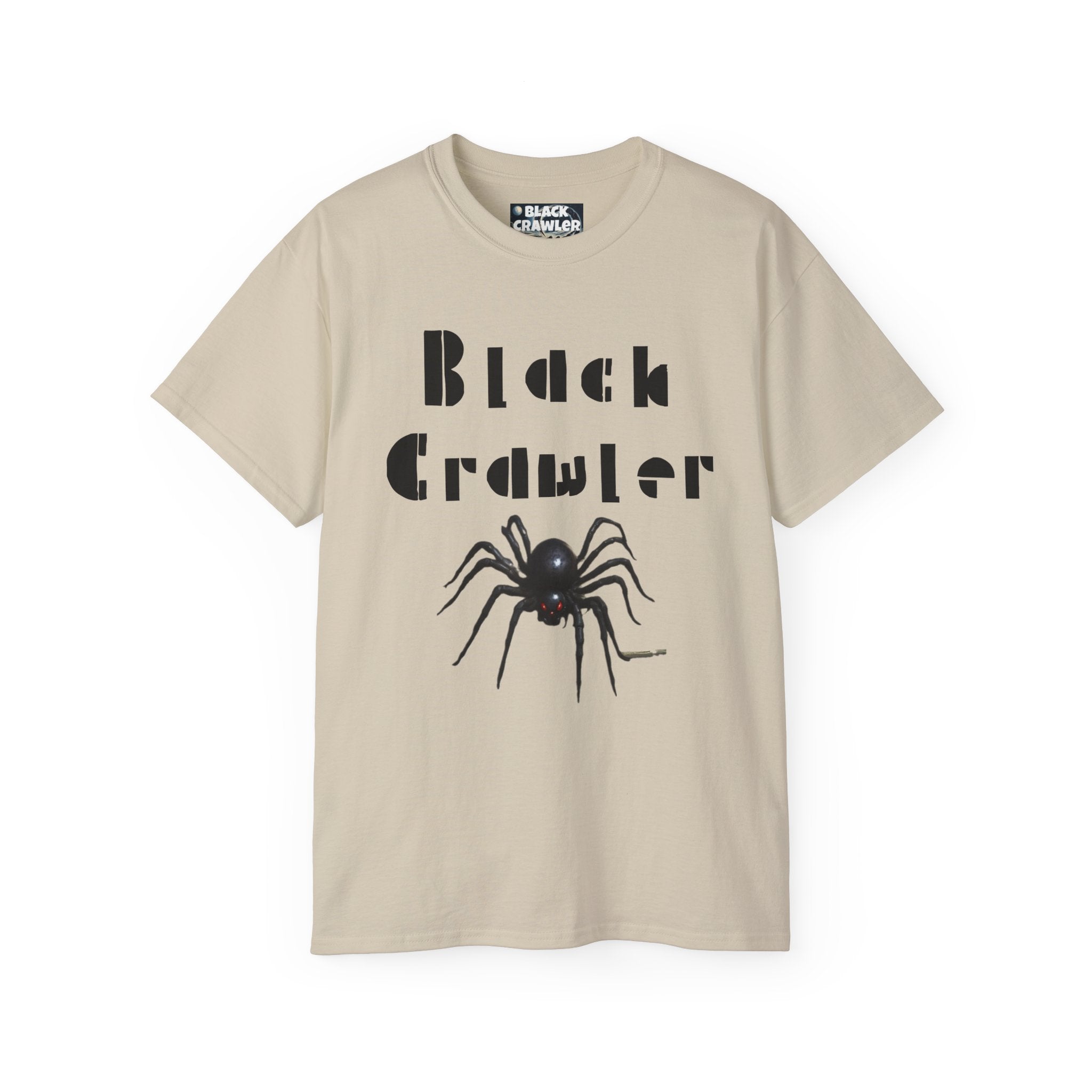 Black Crawler Spider  Tee