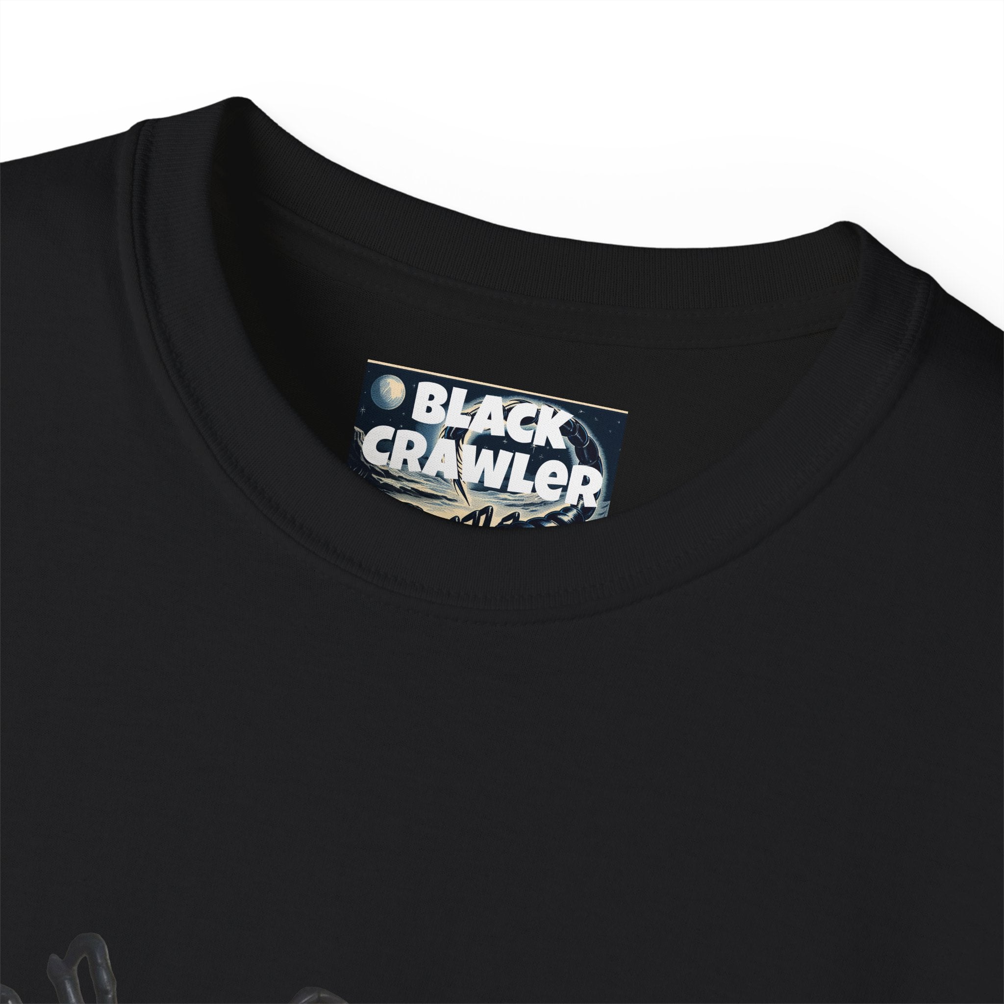 Black Crawler Spider 3 Tee