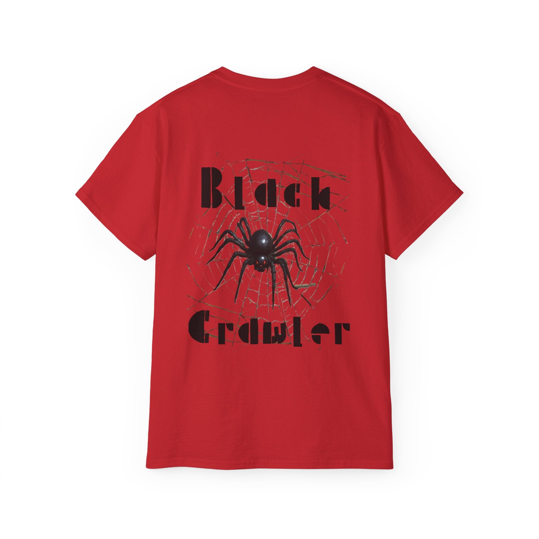 Black Crawler Spider  Tee