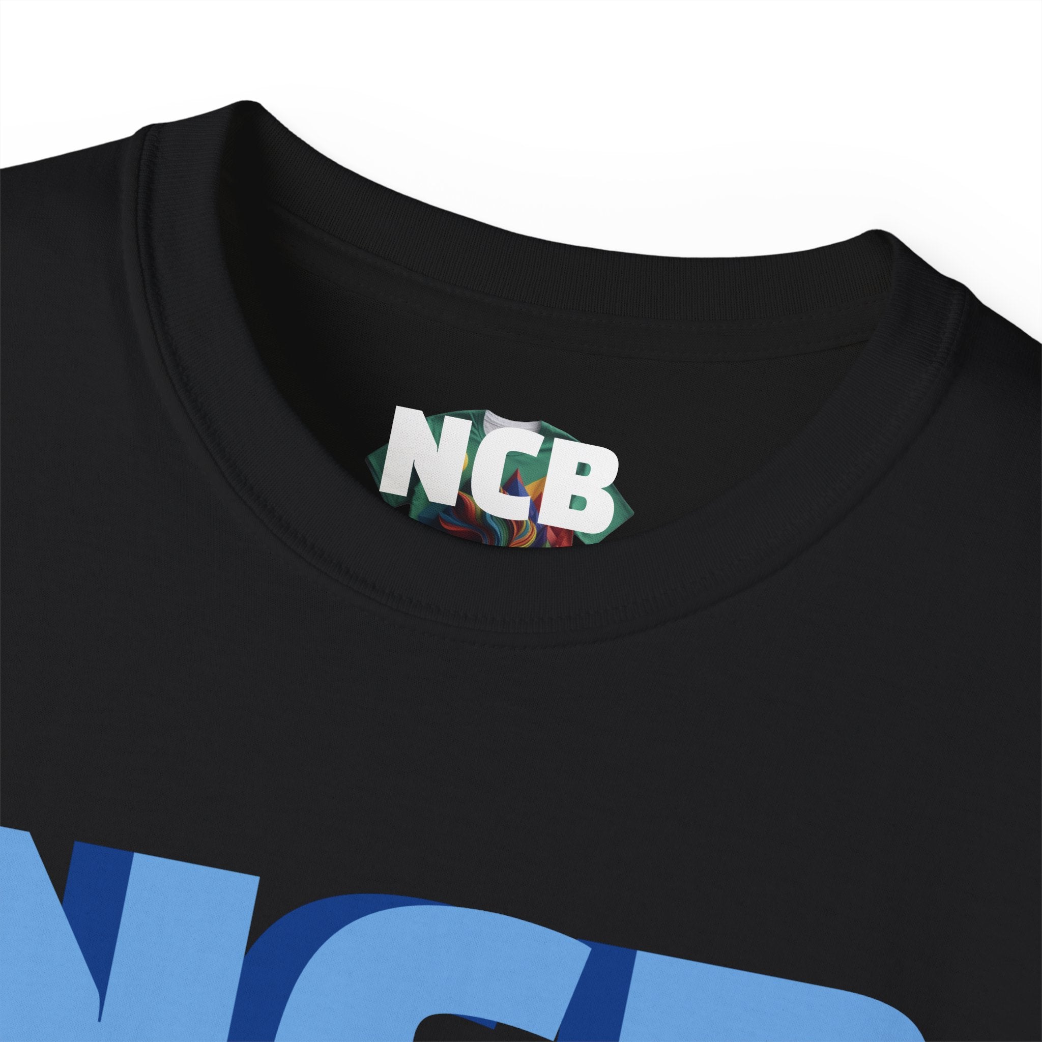 NCB Light Blue Letter Tee