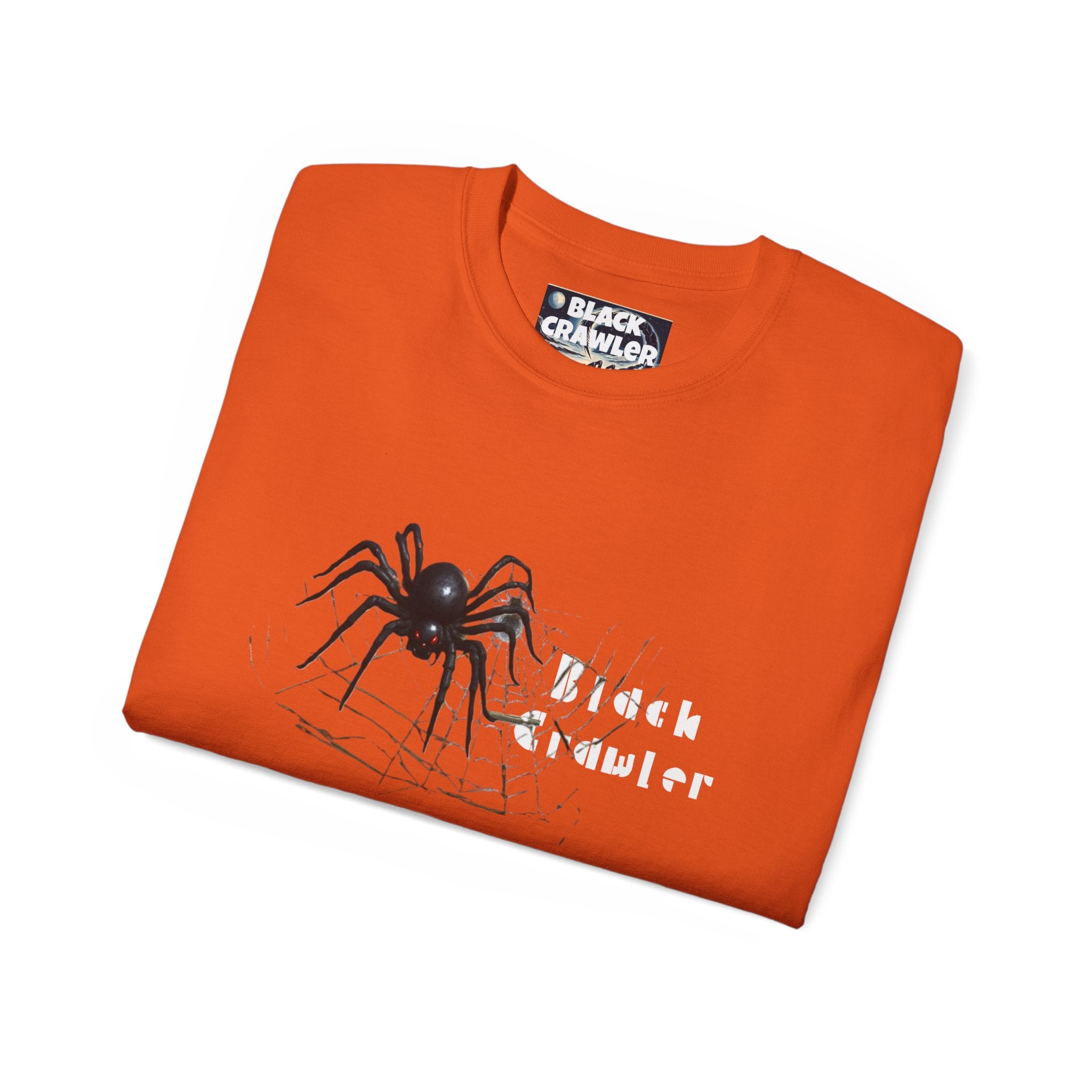 Black Crawler Spider 3 Tee