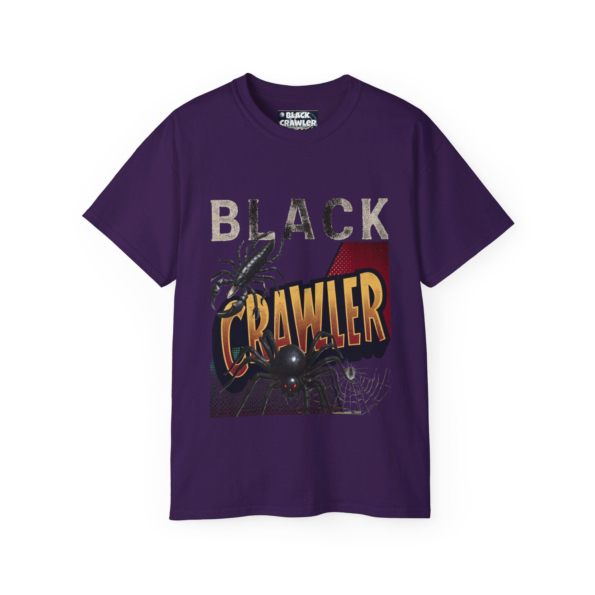 Black crawler spider Scorpio Tee