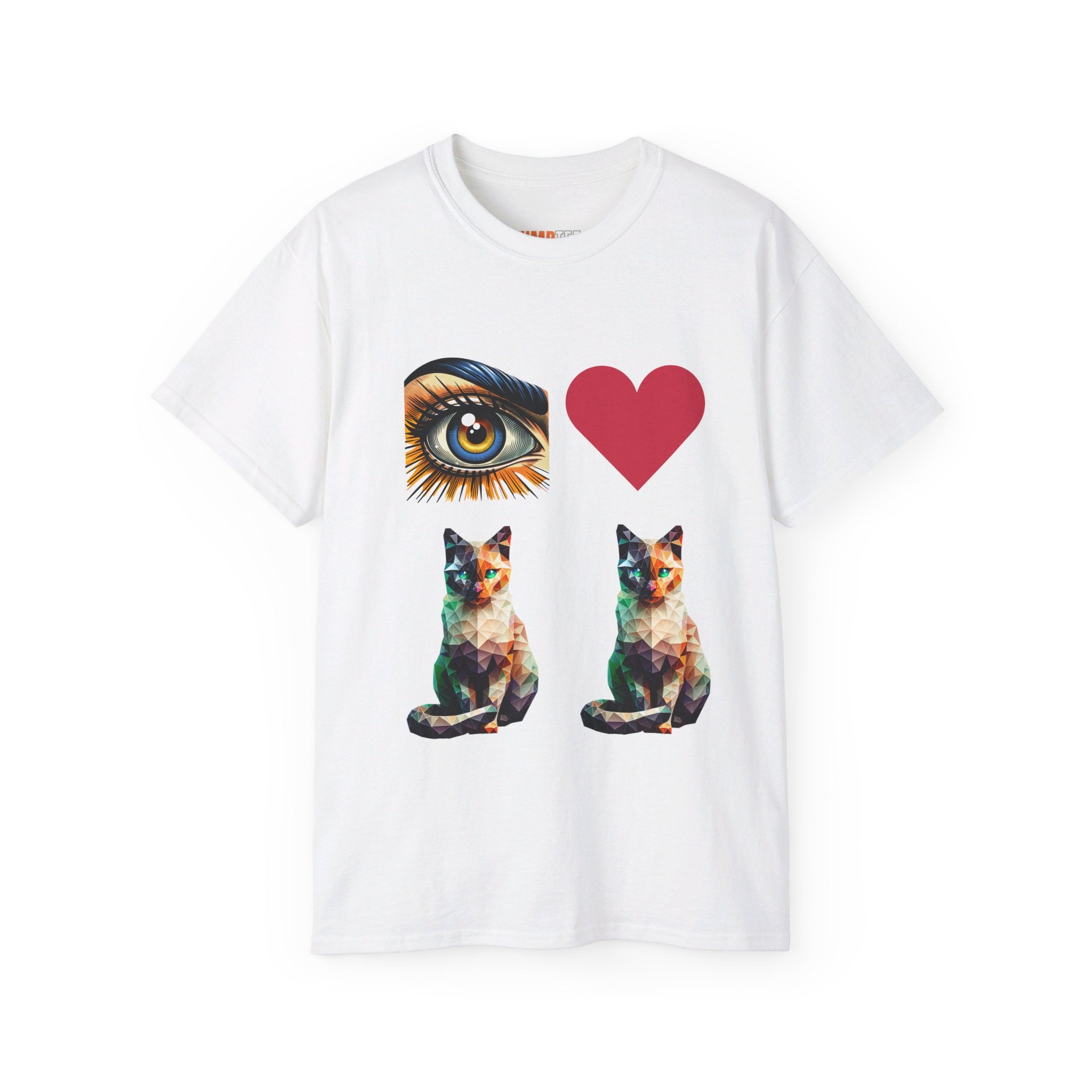 Jumptee Tee’s I Love Cats Tee