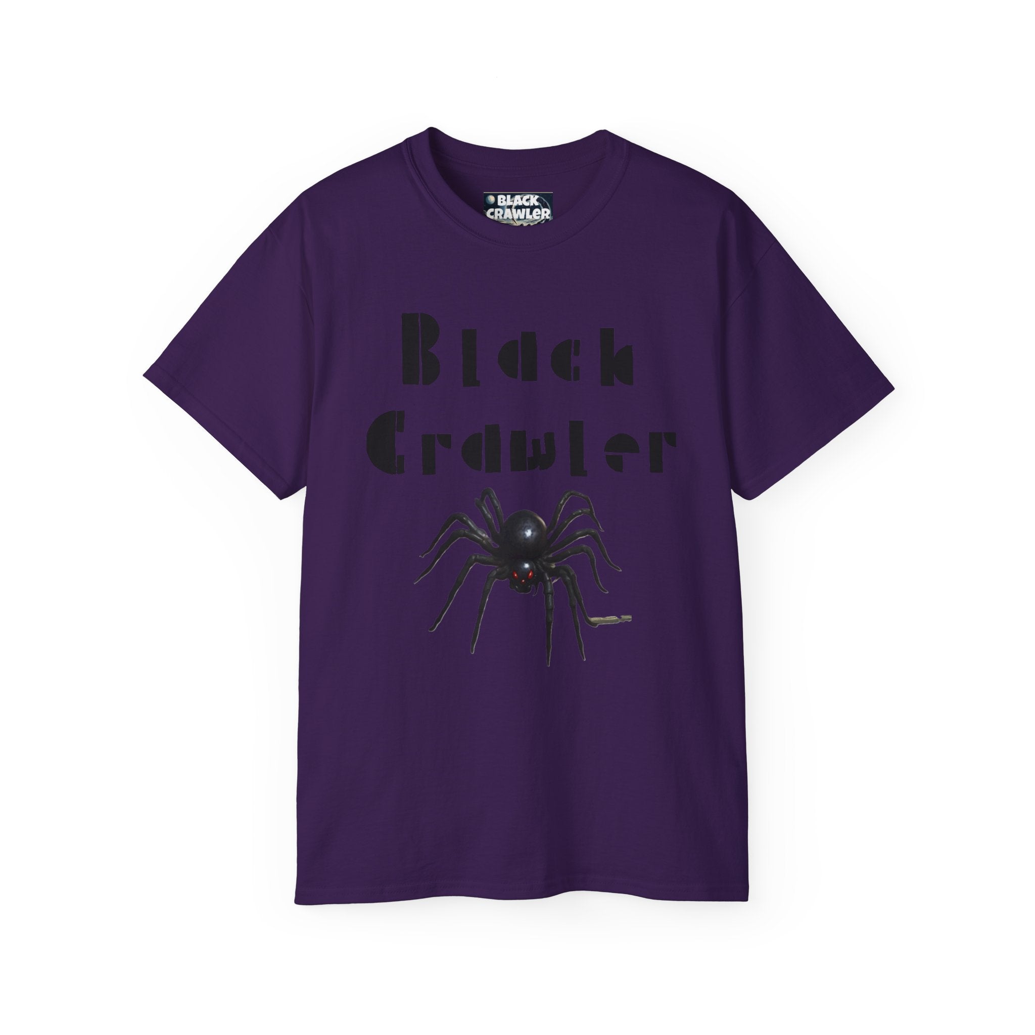 Black Crawler Spider  Tee