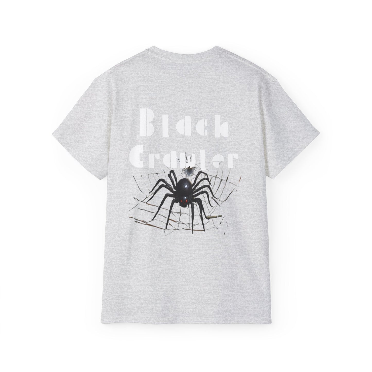 Black Crawler Spider 3 Tee