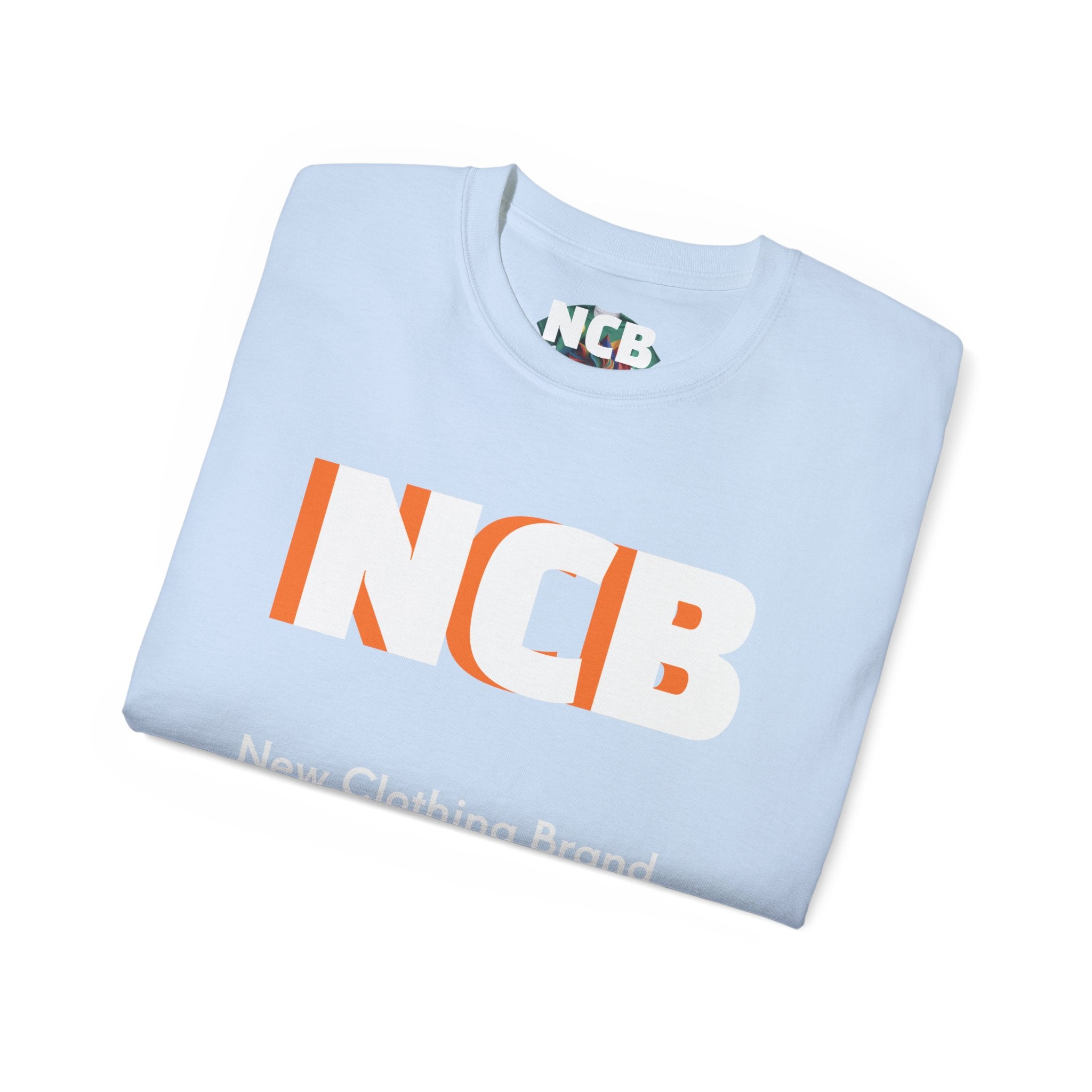 NCB white Letter Tee