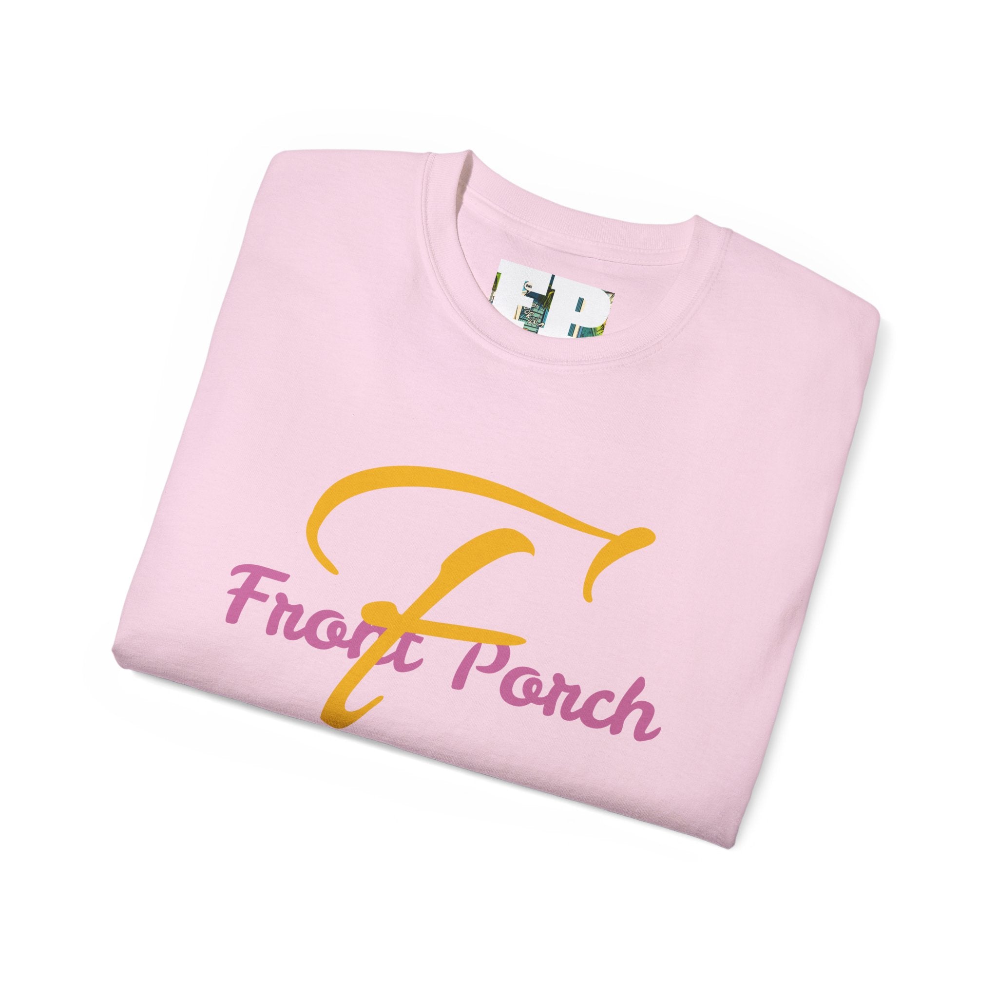 Front Porch Pink Y Tee