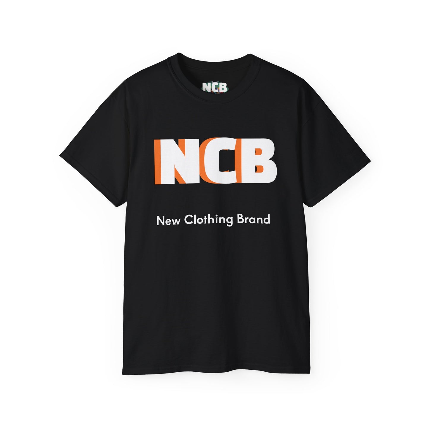 NCB white Letter Tee