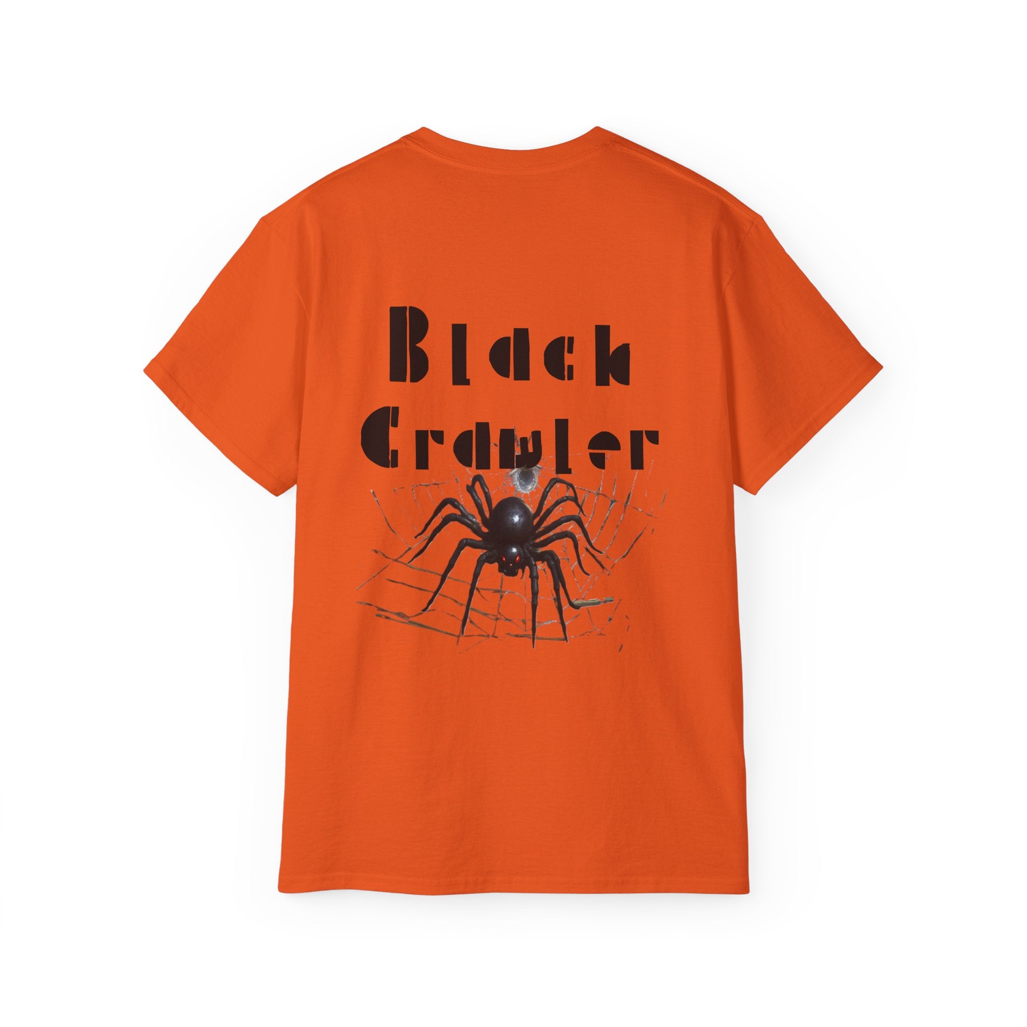 Black Crawler Spider 2 Tee