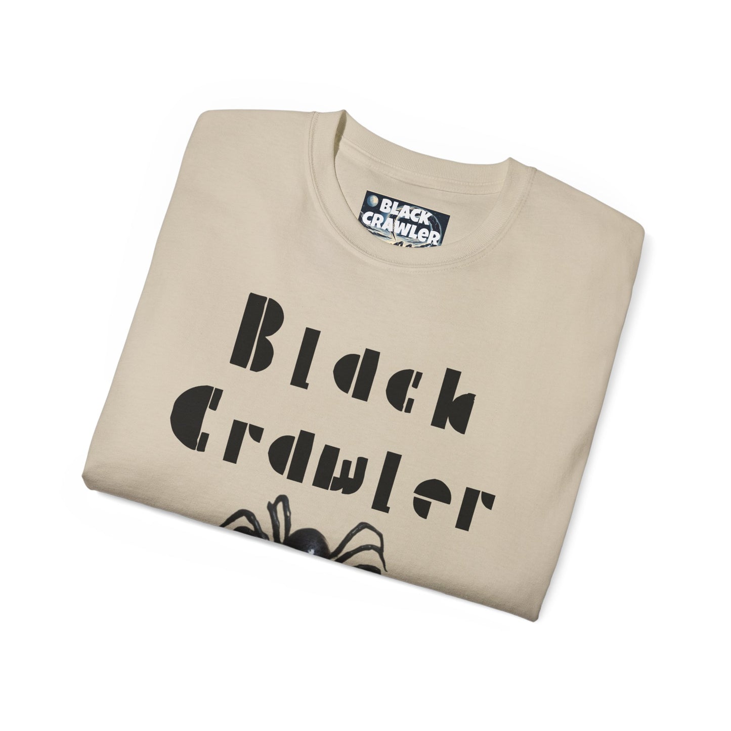 Black Crawler Spider  Tee