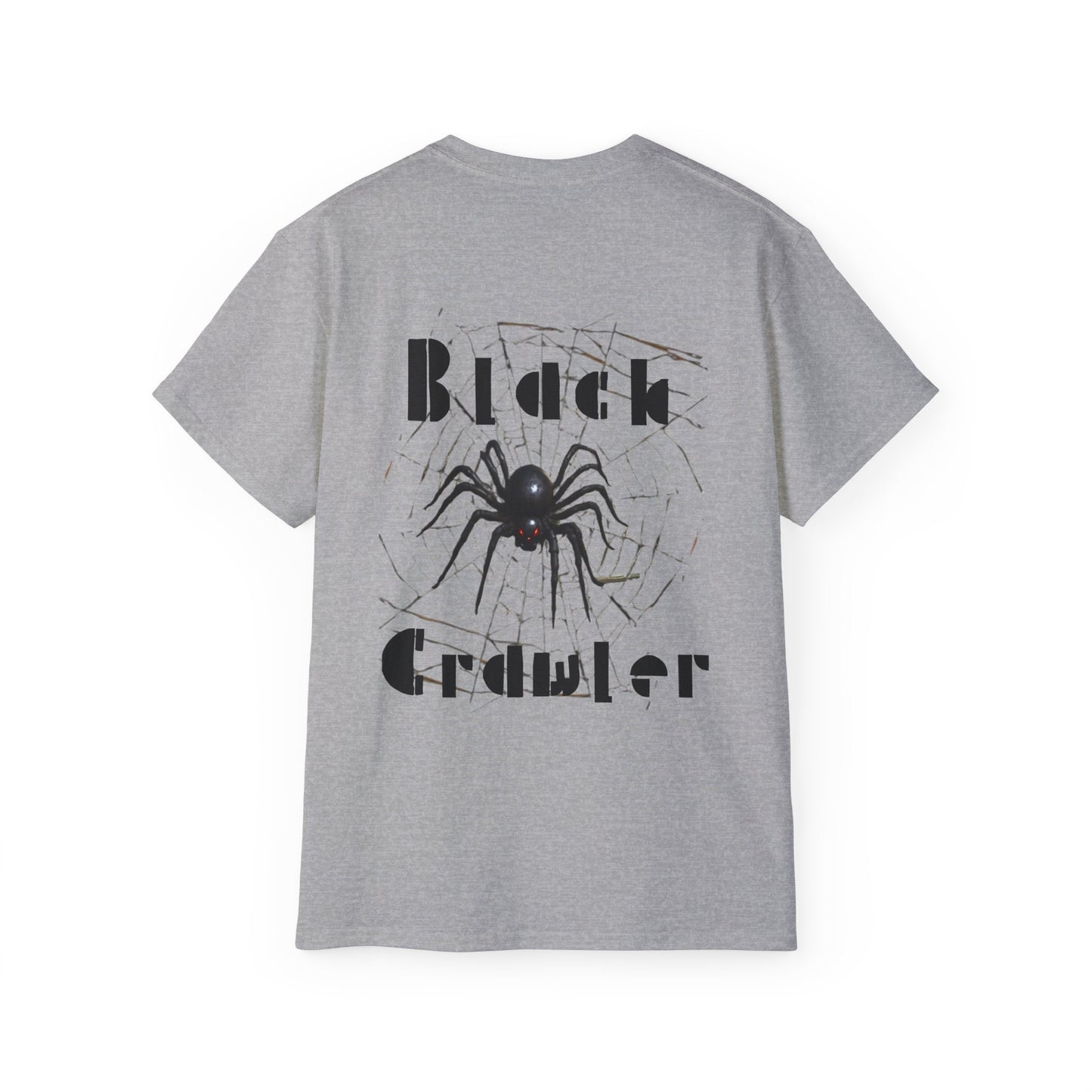 Black Crawler Spider  Tee