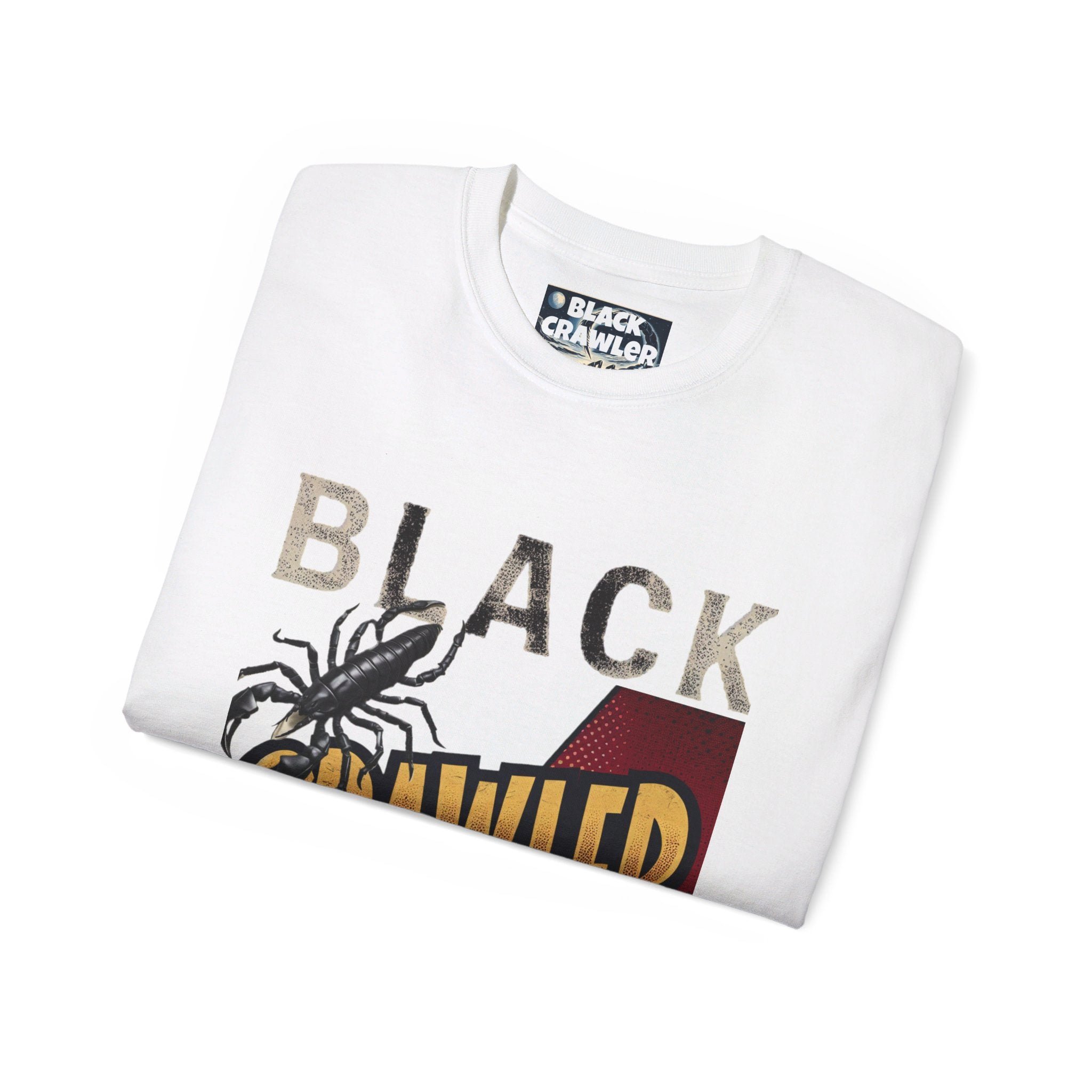 Black crawler spider Scorpio Tee