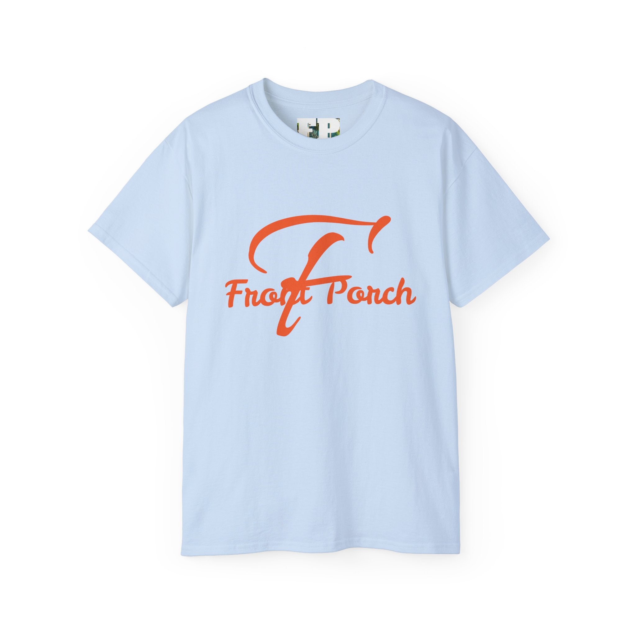 Front Porch Orange Letter Tee