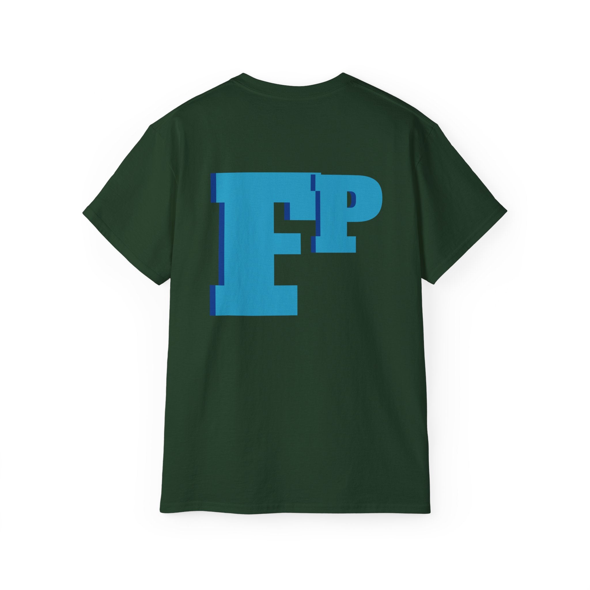 Front Page Blue B Tee