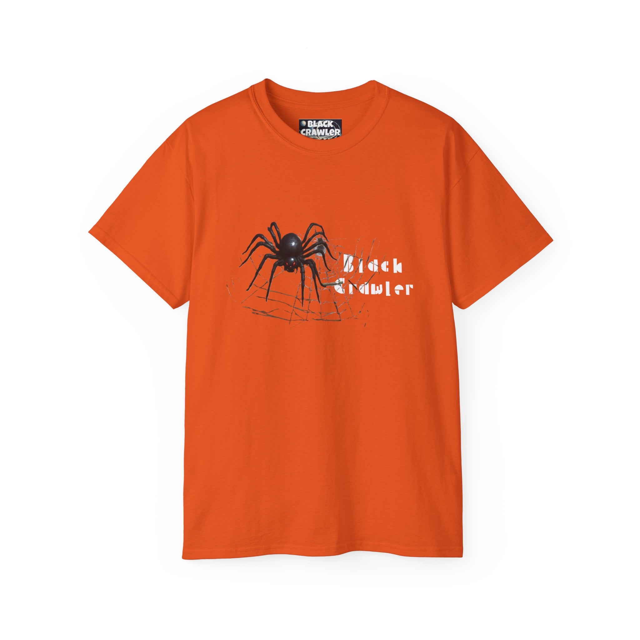 Black Crawler Spider 3 Tee