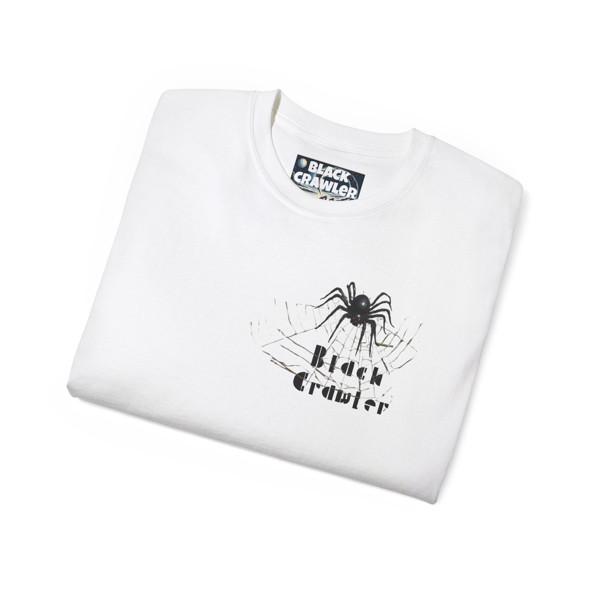 Black Crawler Spider 2 Tee