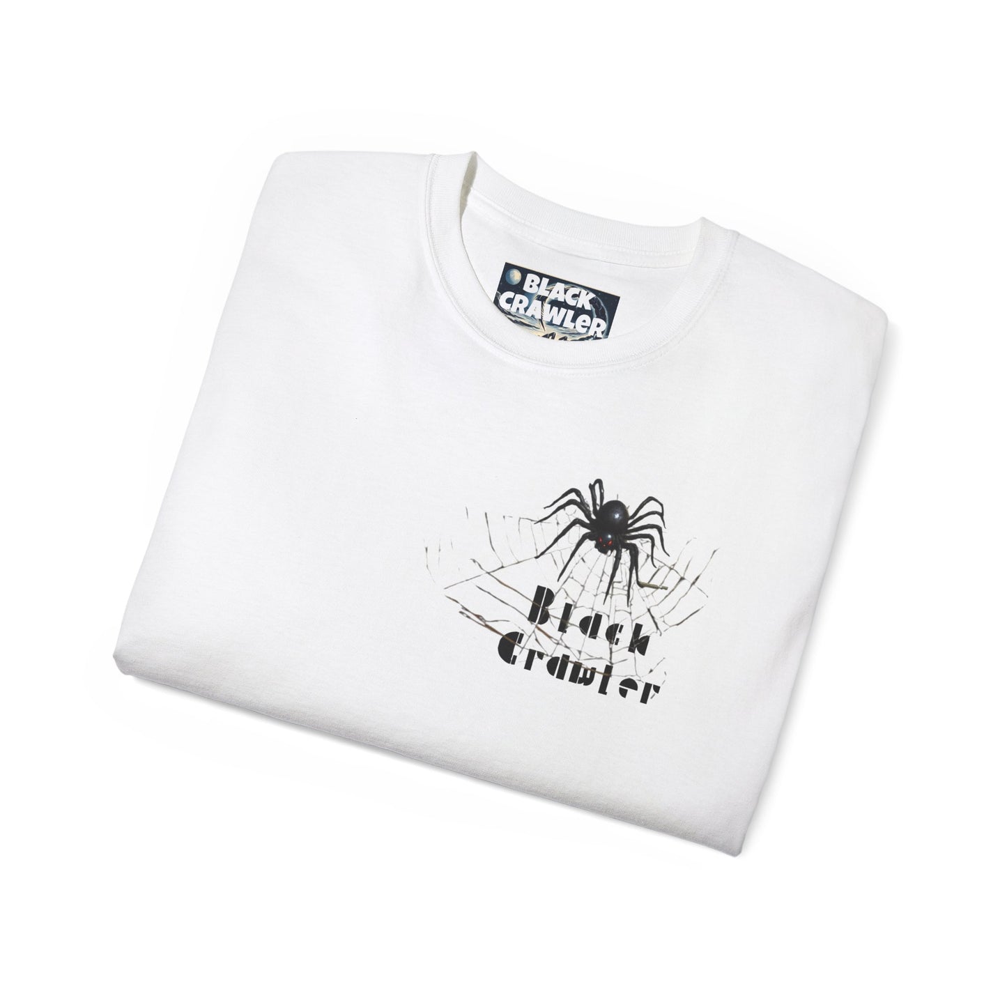 Black Crawler Spider 2 Tee