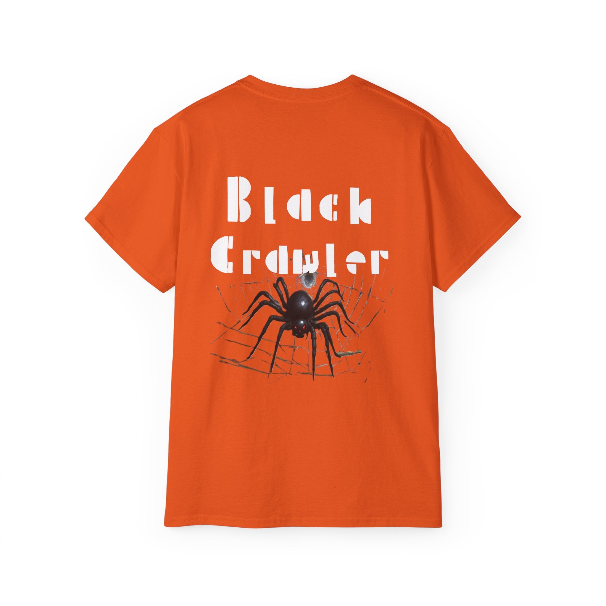 Black Crawler Spider 3 Tee