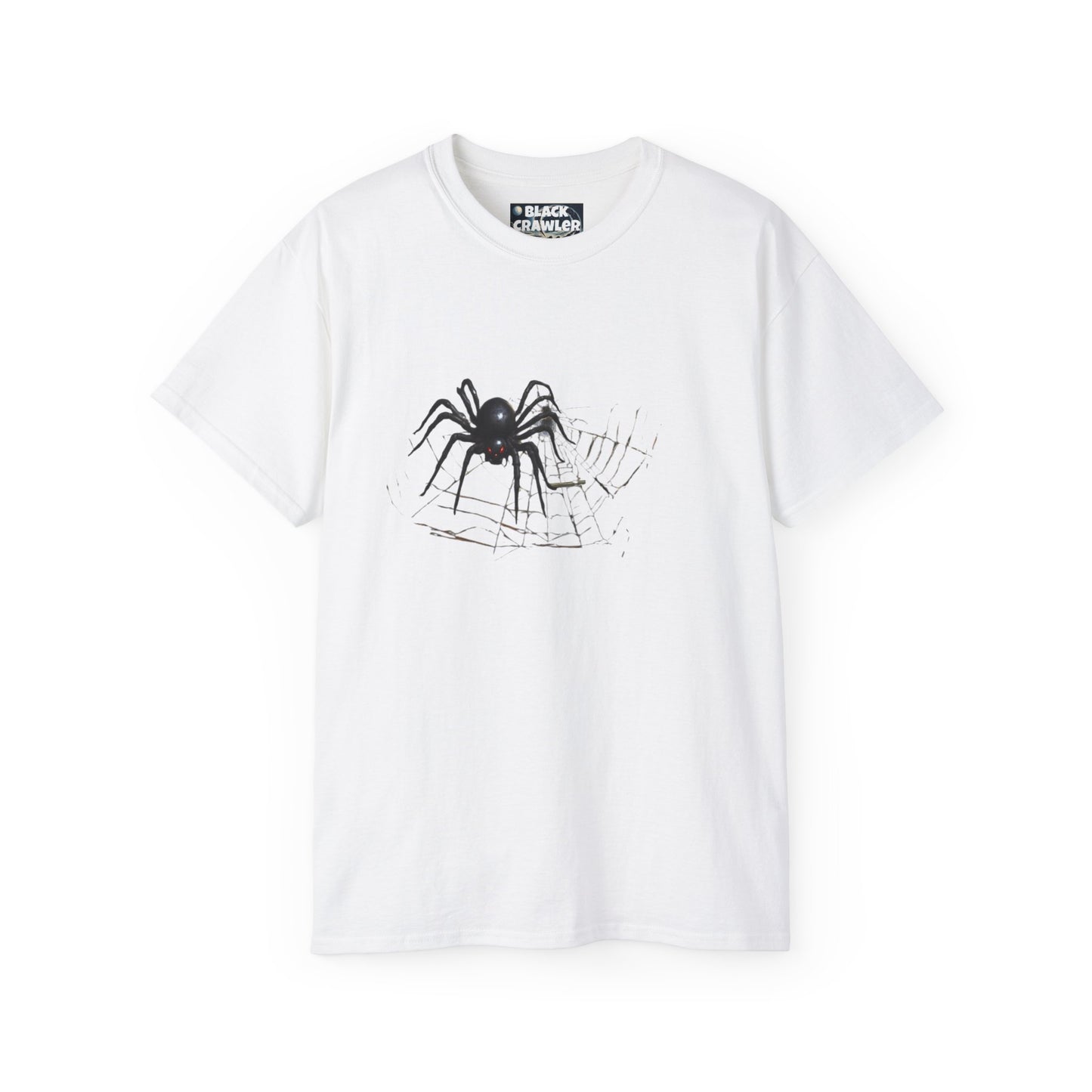 Black Crawler Spider 3 Tee