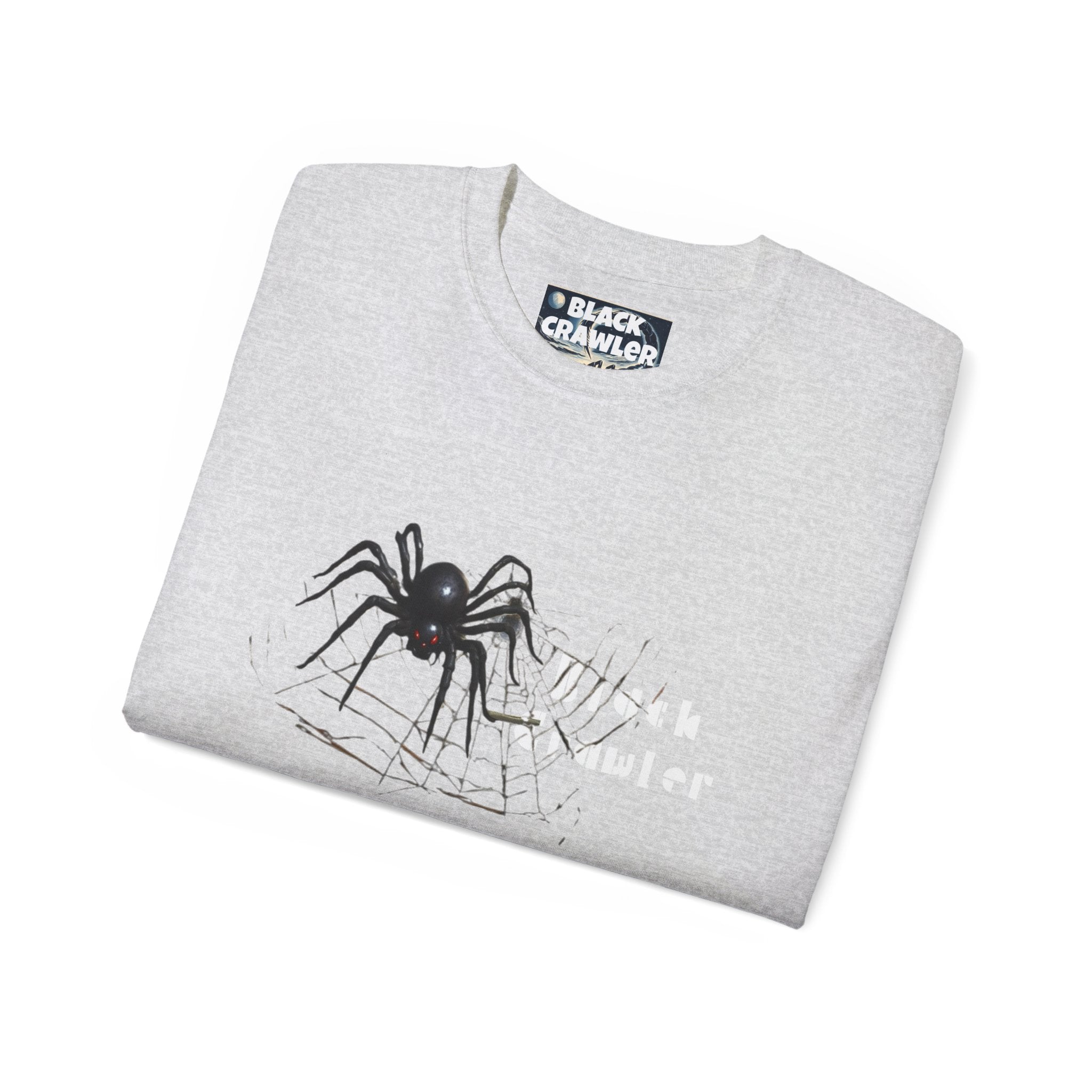 Black Crawler Spider 3 Tee